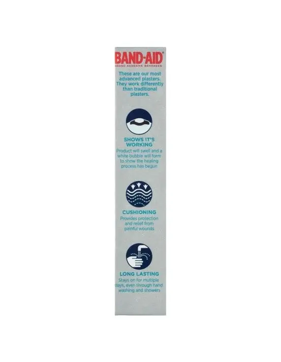 BAND-AID Advanced Healing Hydro Seal Gel Plasters Regular 10 Pack