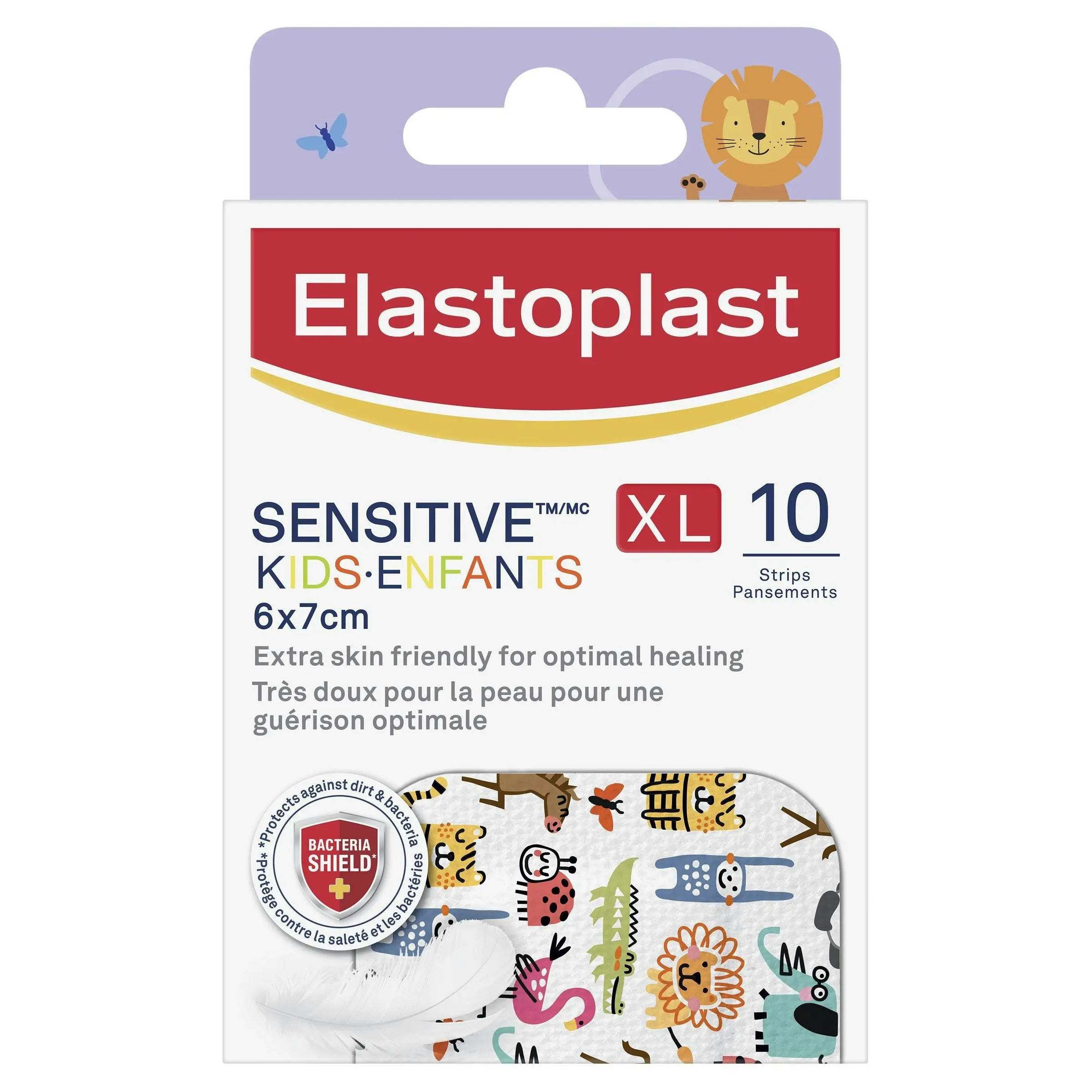 Elastoplast Kids Sensitive XL Dressing 10 Pack