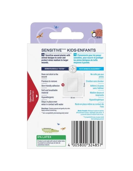 Elastoplast Kids Sensitive XL Dressing 10 Pack