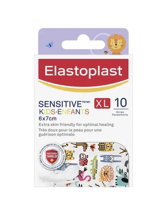 Elastoplast Kids Sensitive XL Dressing 10 Pack