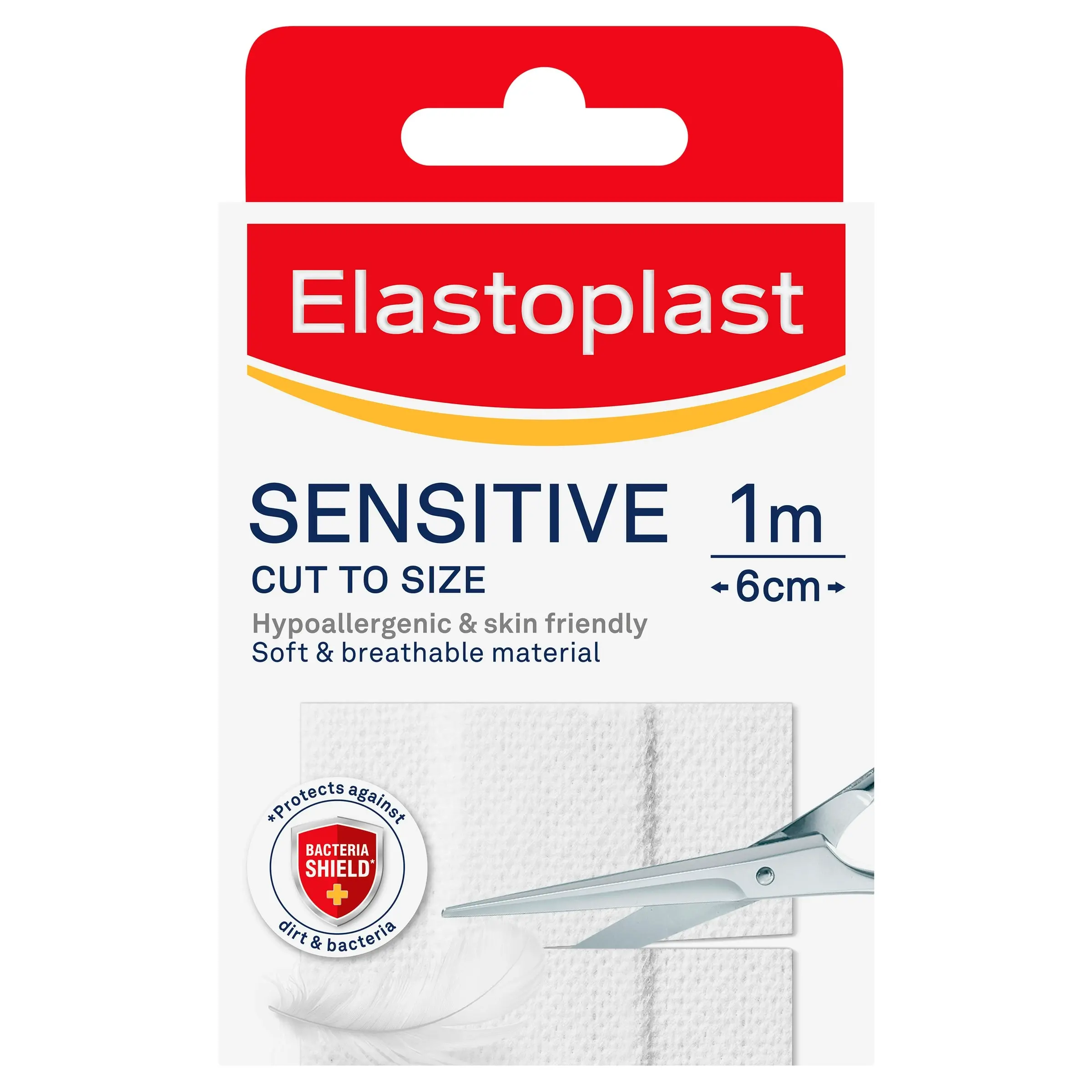 Elastoplast Sensitive 6x10cm Strips 10 Pack