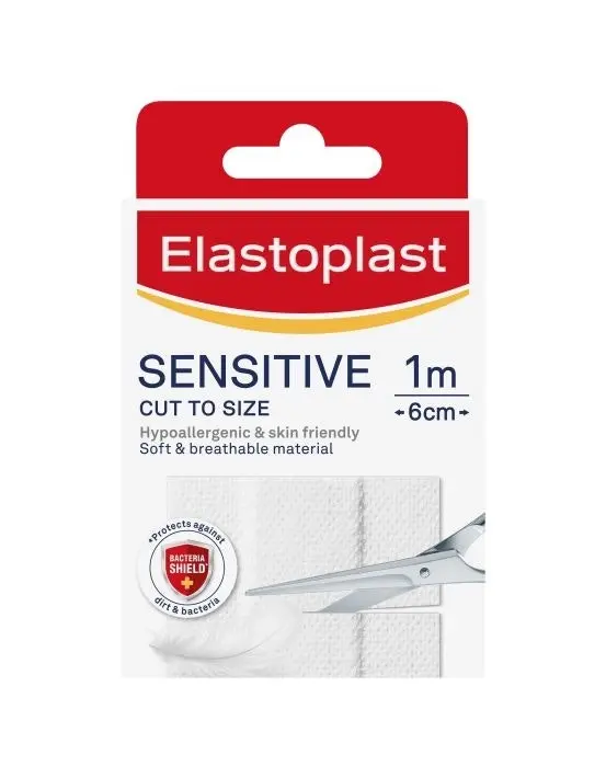 Elastoplast Sensitive 6x10cm Strips 10 Pack