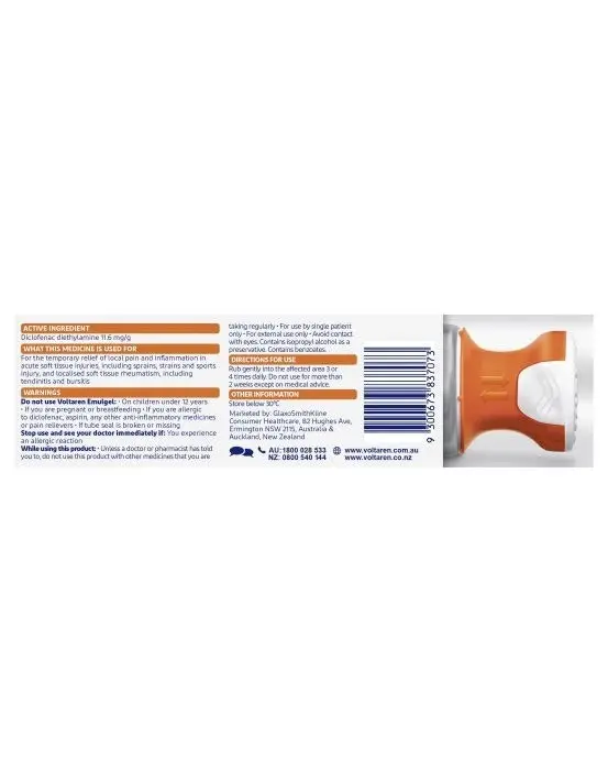 Voltaren Emulgel No Mess 75g