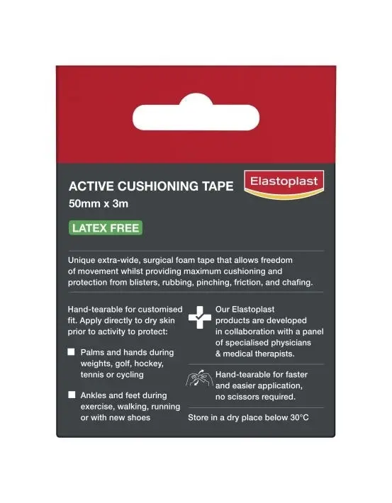 Elastoplast Active Cushioning Tape 5cmx3m