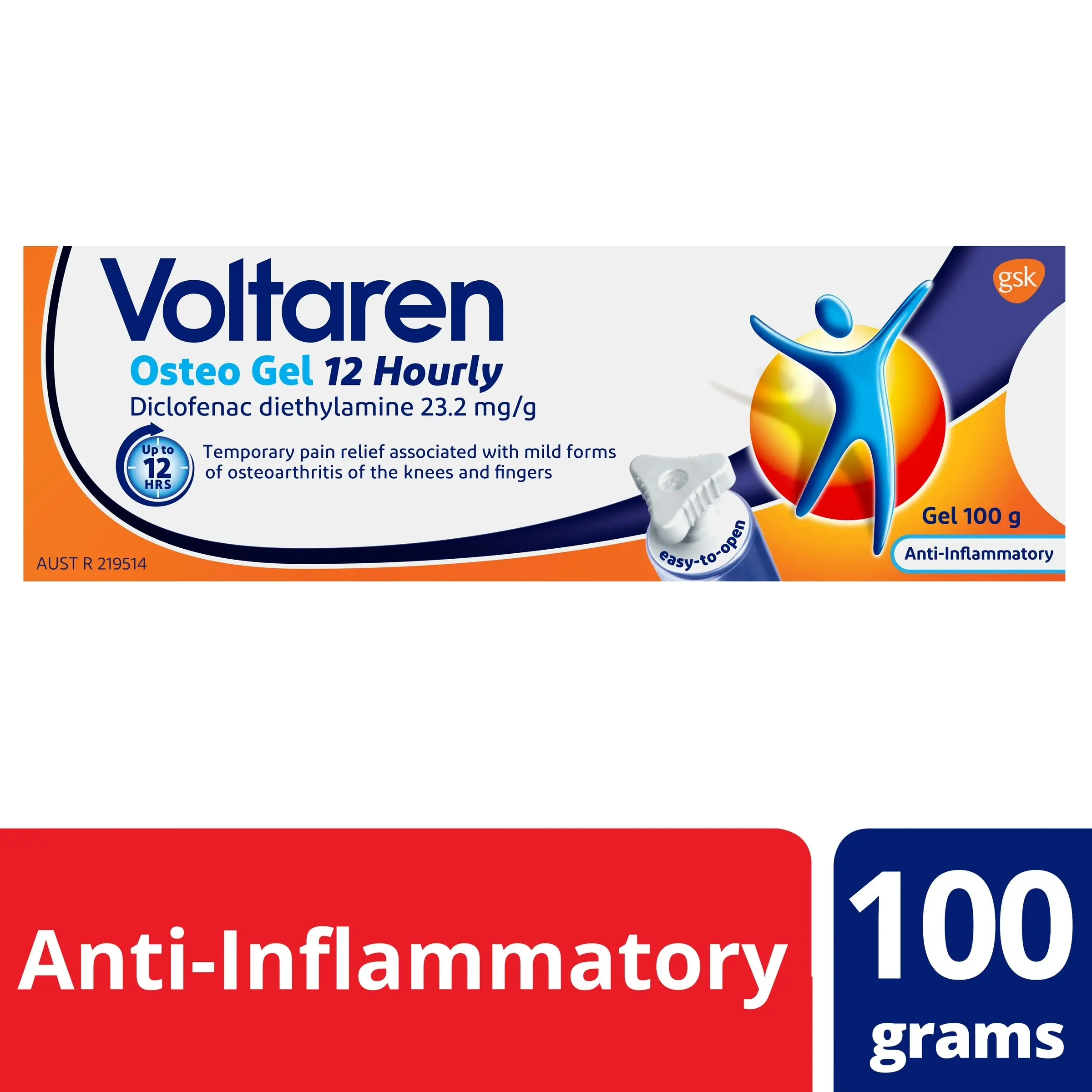 Voltaren Osteo Gel 12 Hourly 100g