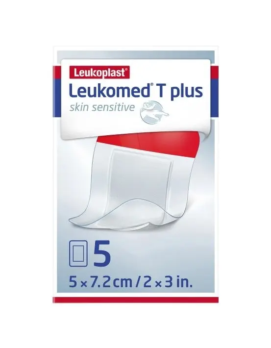 Leukomed T Plus Skin Sensitive 5 x 7.2cm 5 Pack