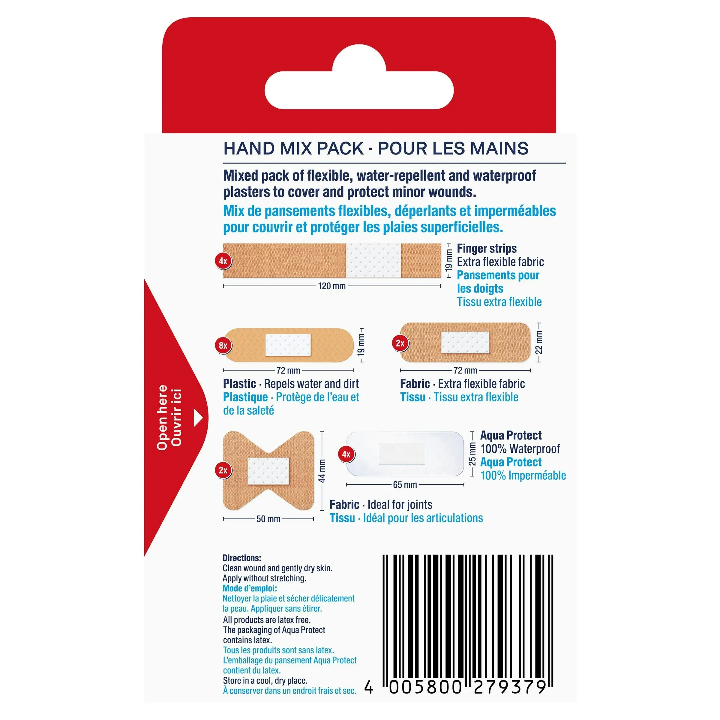 Elastoplast Hand Mix 20 Pack