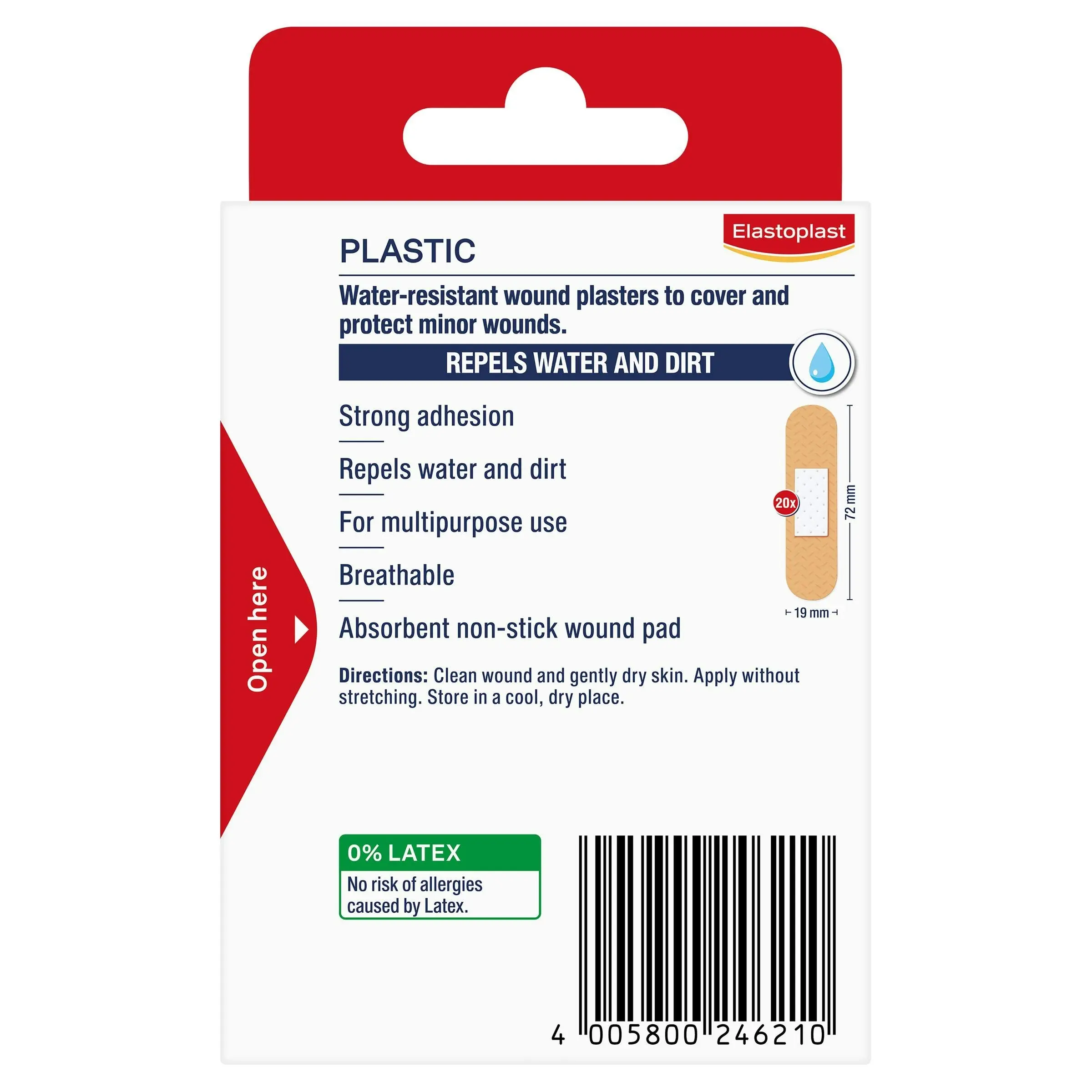 Elastoplast Plastic 20 Pack