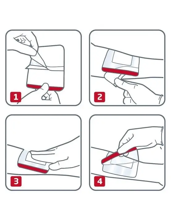 Leukomed T Plus Sterile 5cm x 7.2cm 5 Pack