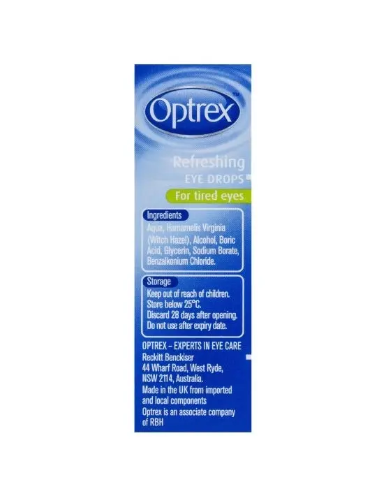 Optrex Refreshing Eye Drops 10ml