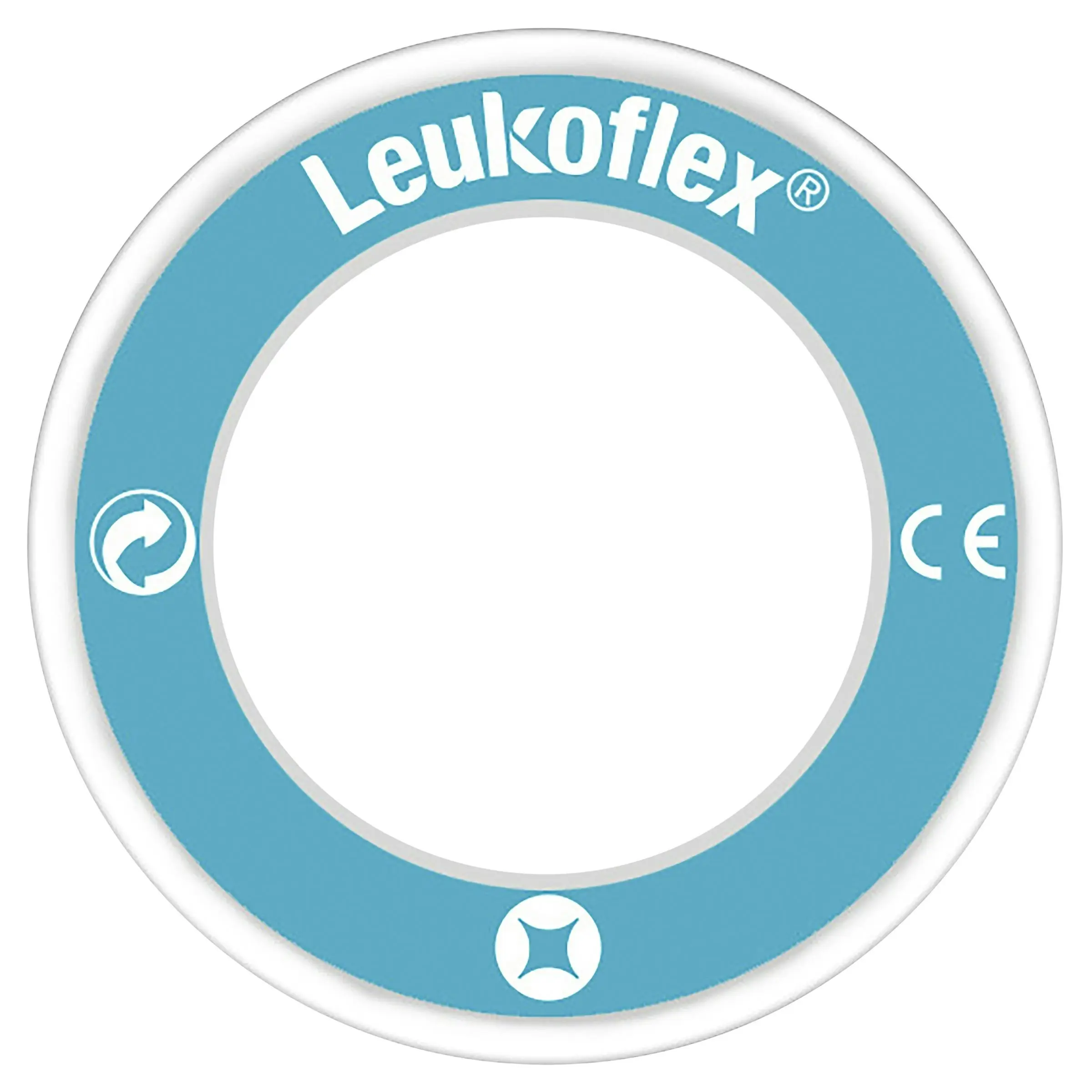 Leukoflex Plastic Tape 1.25cm x 5m