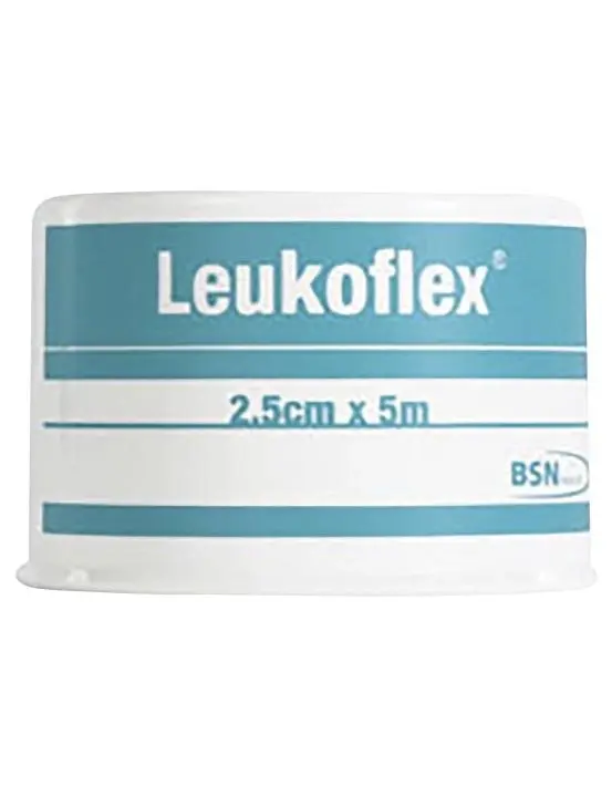 Leukoflex Plastic Tape 2.5cm x 5m