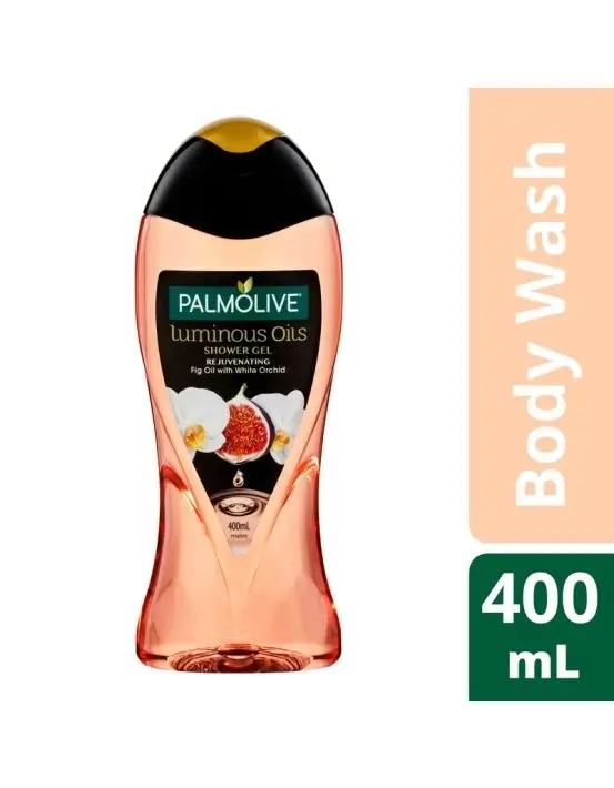 Palmolive Luminous Oils Fig Oil With White Orchid Invigorating Shower Gel 400mL