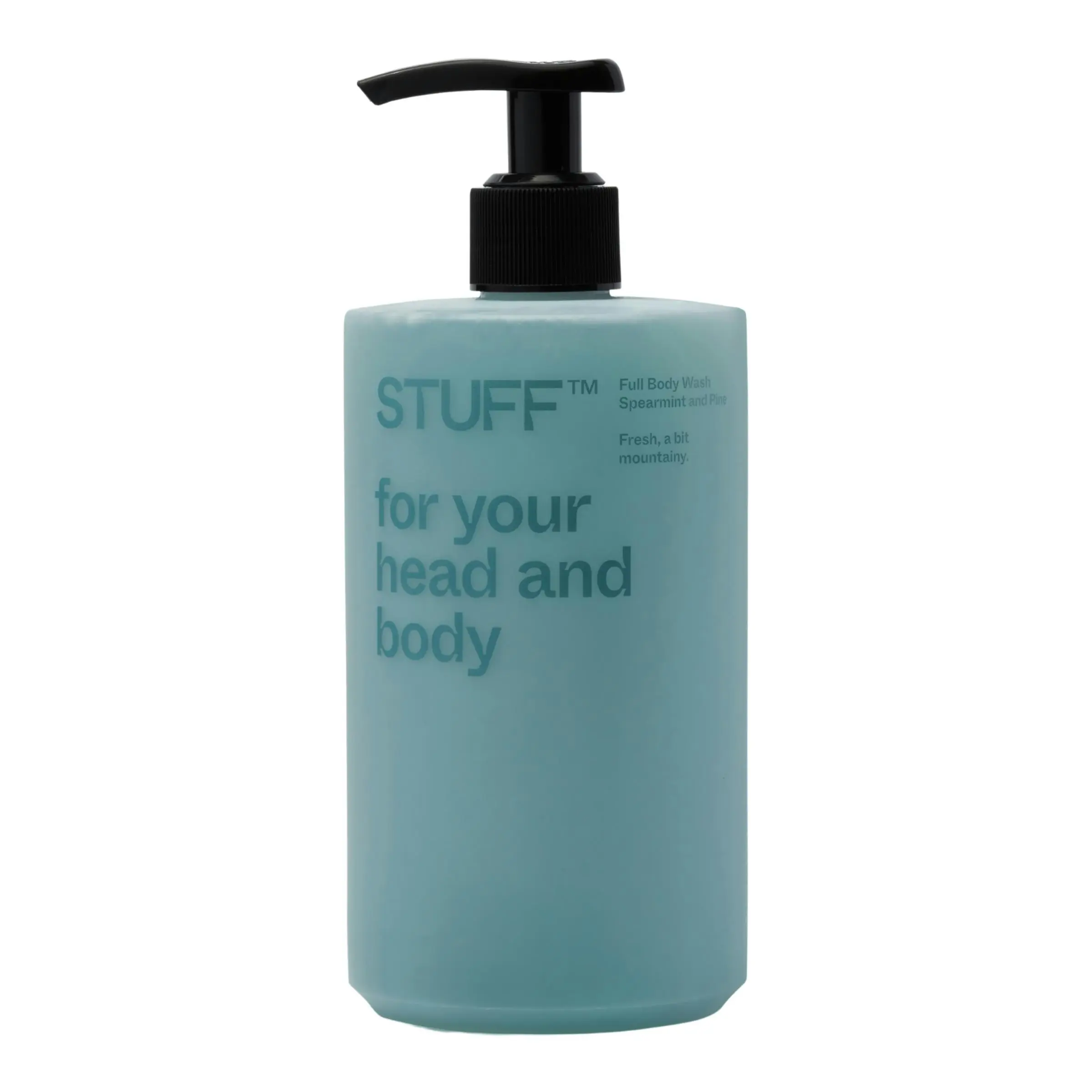 STUFF Men's Head & Body Wash Spearmint & Pine 450ml