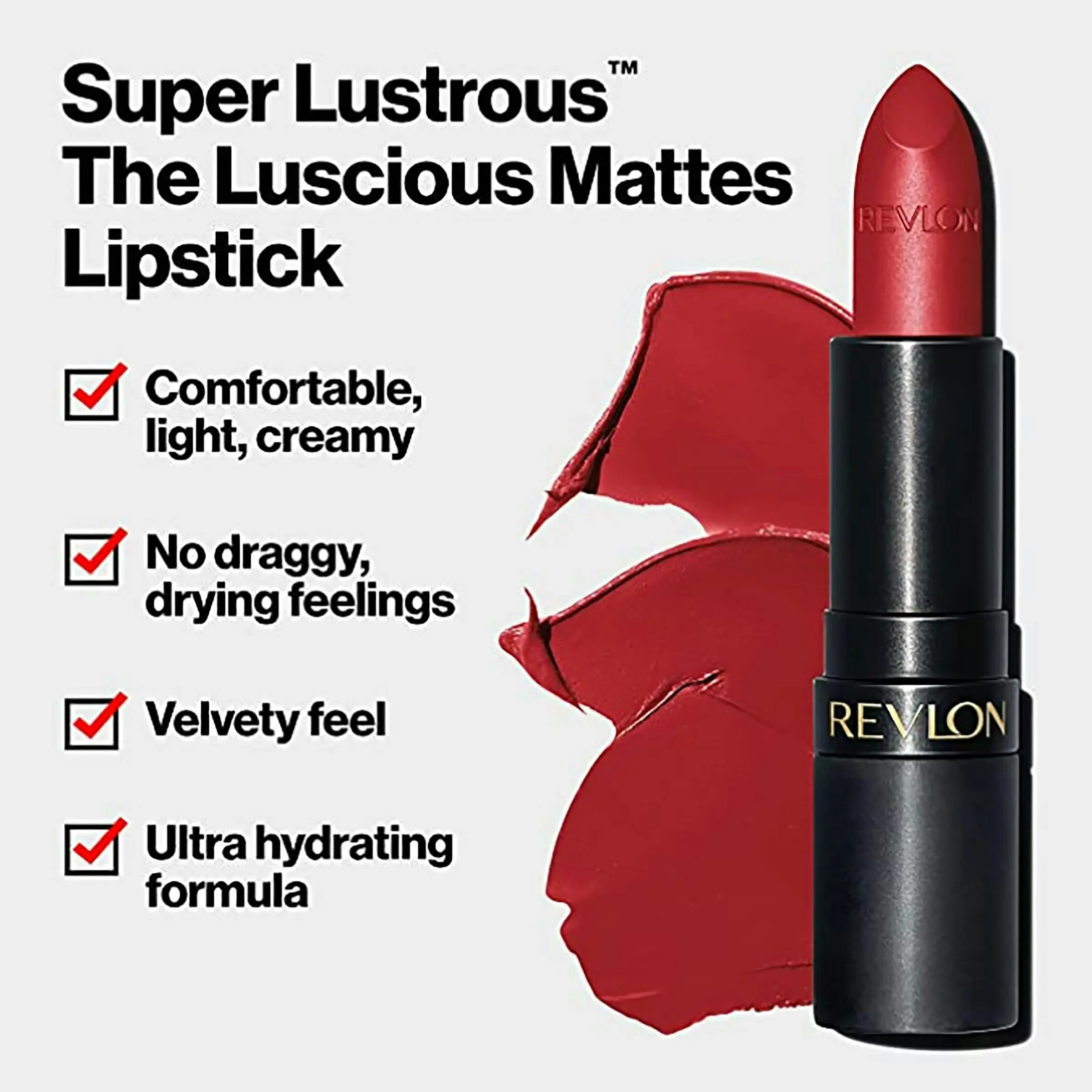 Revlon Super Lustrous Lipstick The Luscious Mattes 027 Ride Or Die