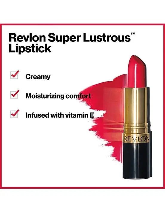 Revlon Super Lustrous Lipstick 750 Kiss Me Coral