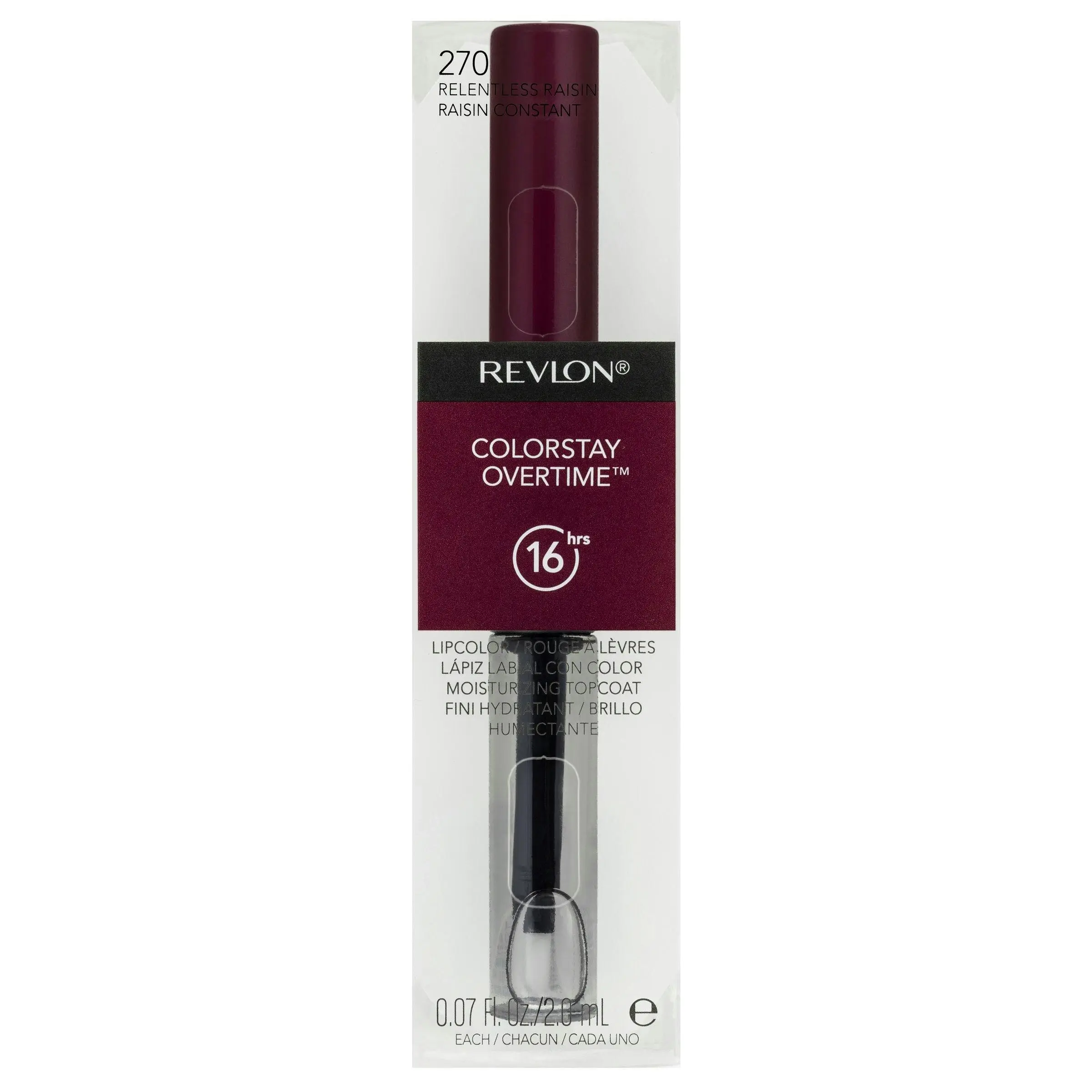 Revlon ColorStay Overtime Lip Color 270 Relentless Raisin