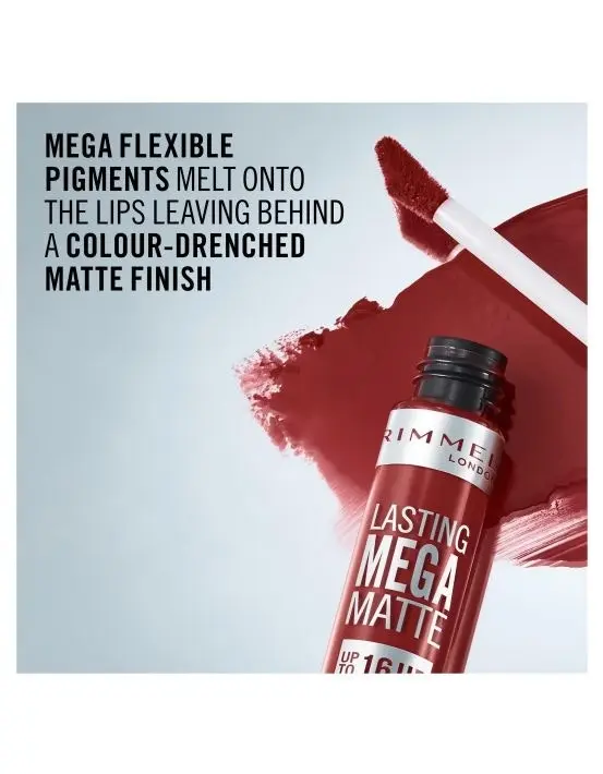 Rimmel Lasting Mega Matte Liquid Lipstick 500 Fire Starter