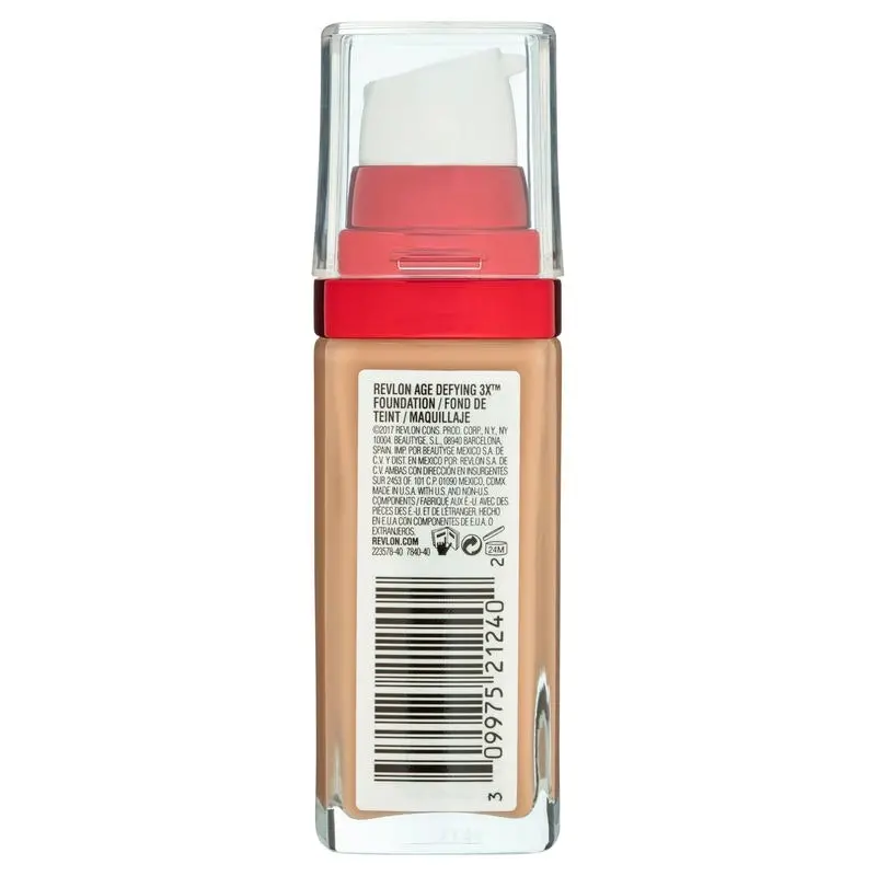 Revlon Age Defying 3X Foundation 40 Medium Beige