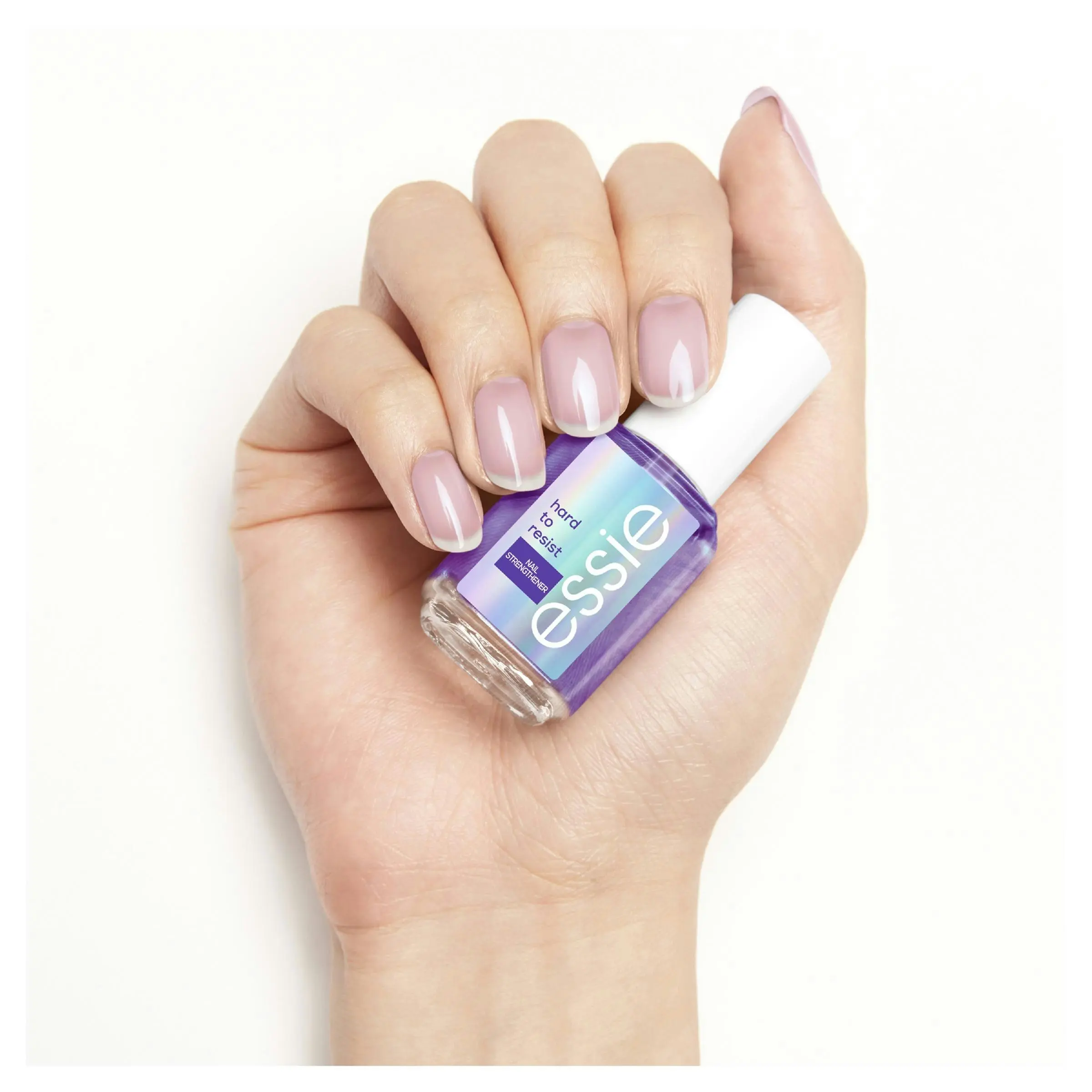 Essie Hard To Resist Nail Strengthener Violet Tint