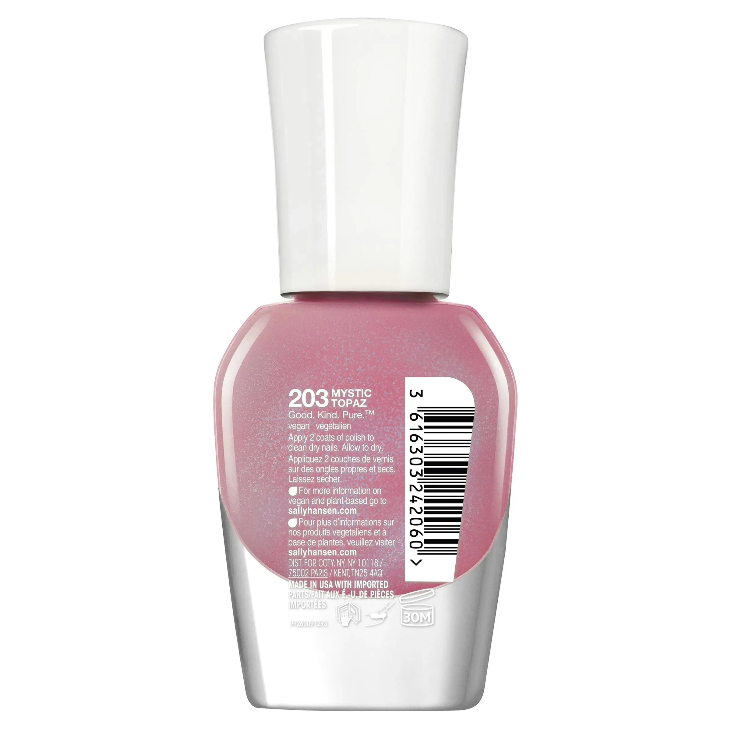 Sally Hansen Good.Kind.Pure. Nail Polish 203 Mystic Topaz