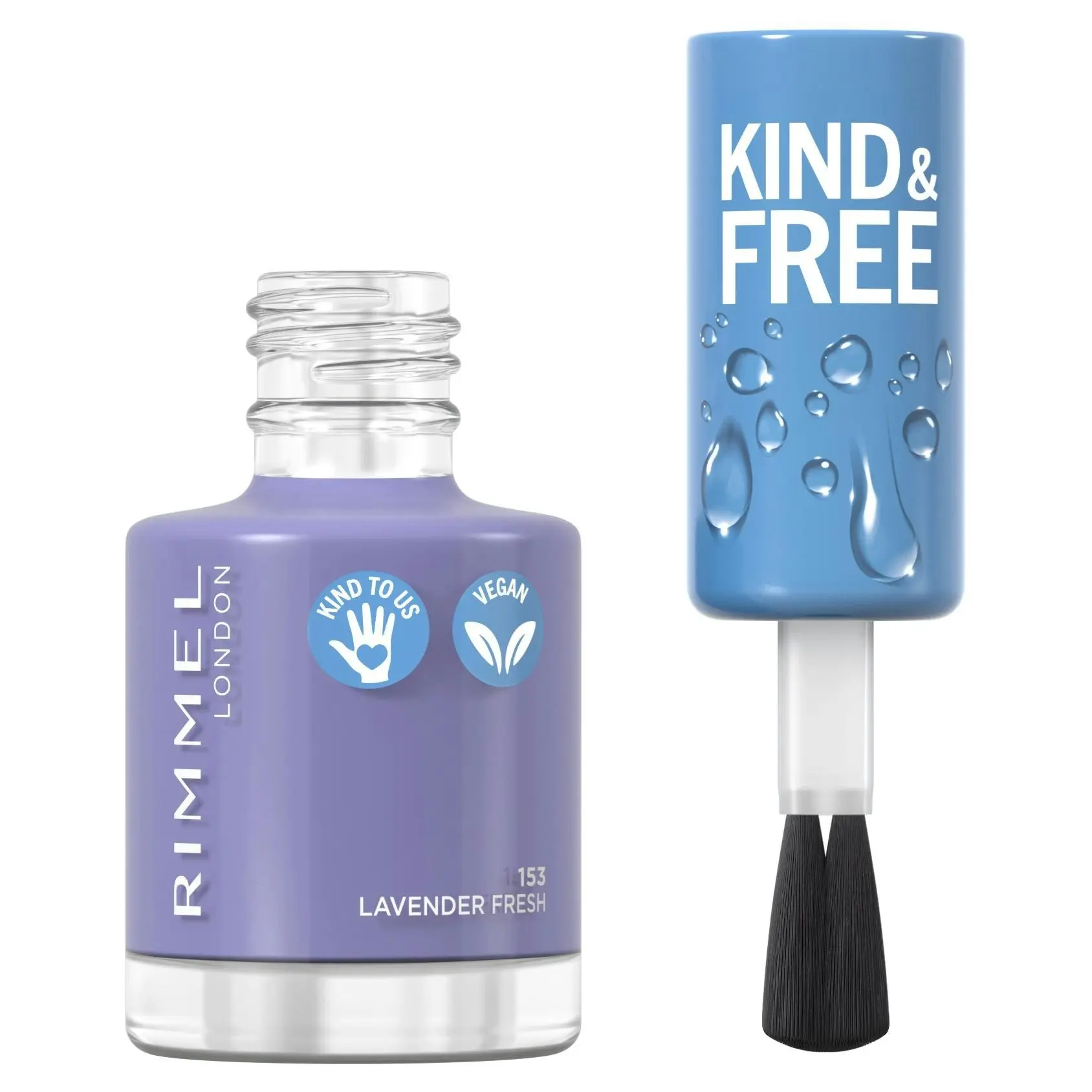 Rimmel Kind & Free Nail Polish #153 Lavender Fresh