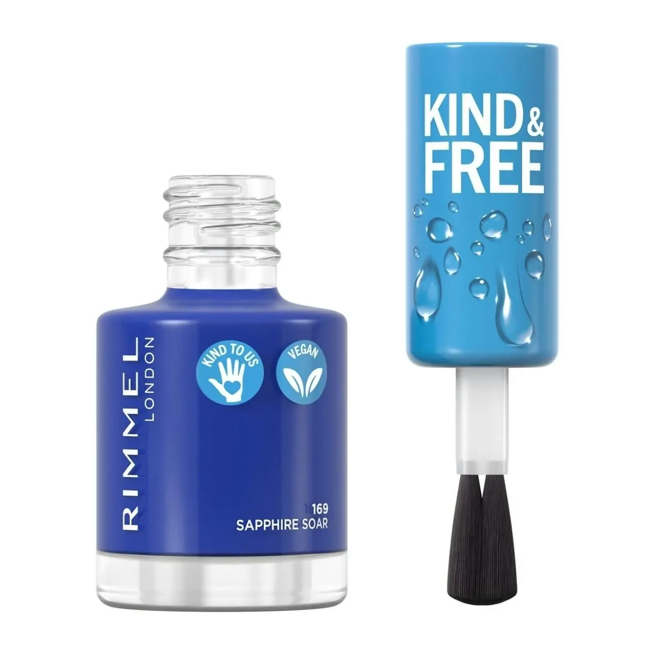 Rimmel Kind & Free Nail Polish #169 Sapphire Soar