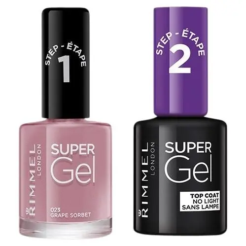 Rimmel Super Gel Nail Polish 023 Grape Sorbet