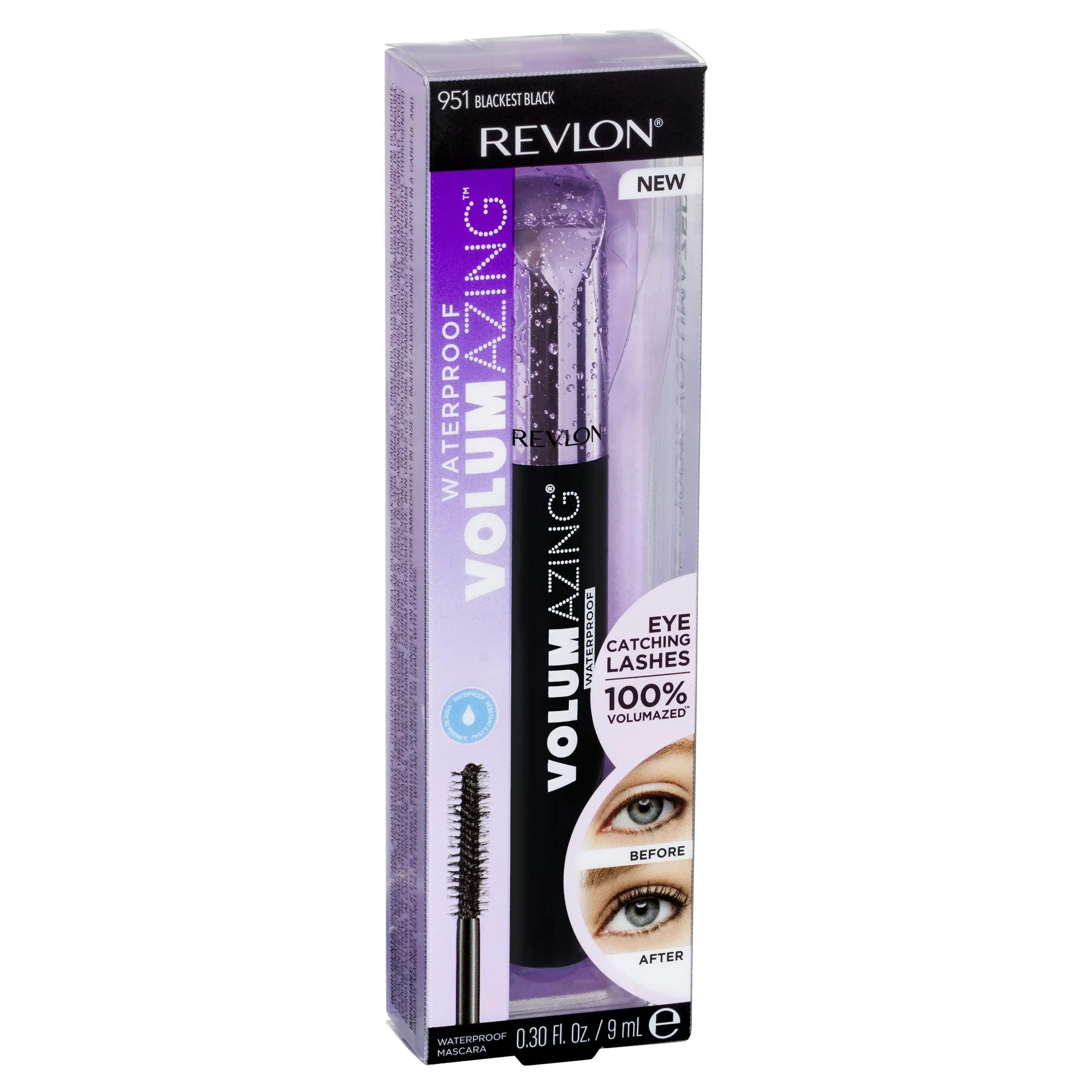 Revlon Mascara Volumazing Blackest Black Waterproof