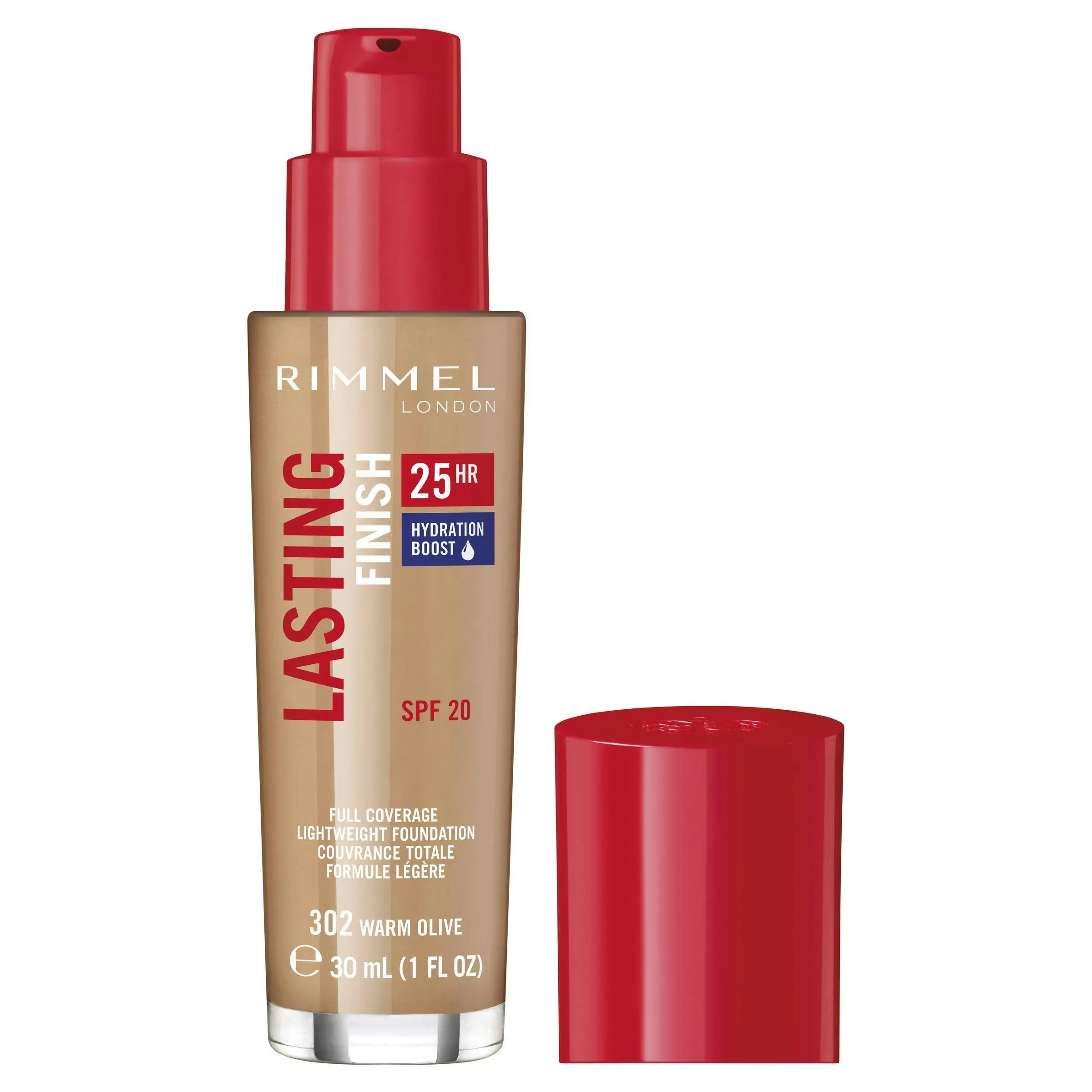 Rimmel Lasting Finish Foundation 25Hr 302 Warm Olive