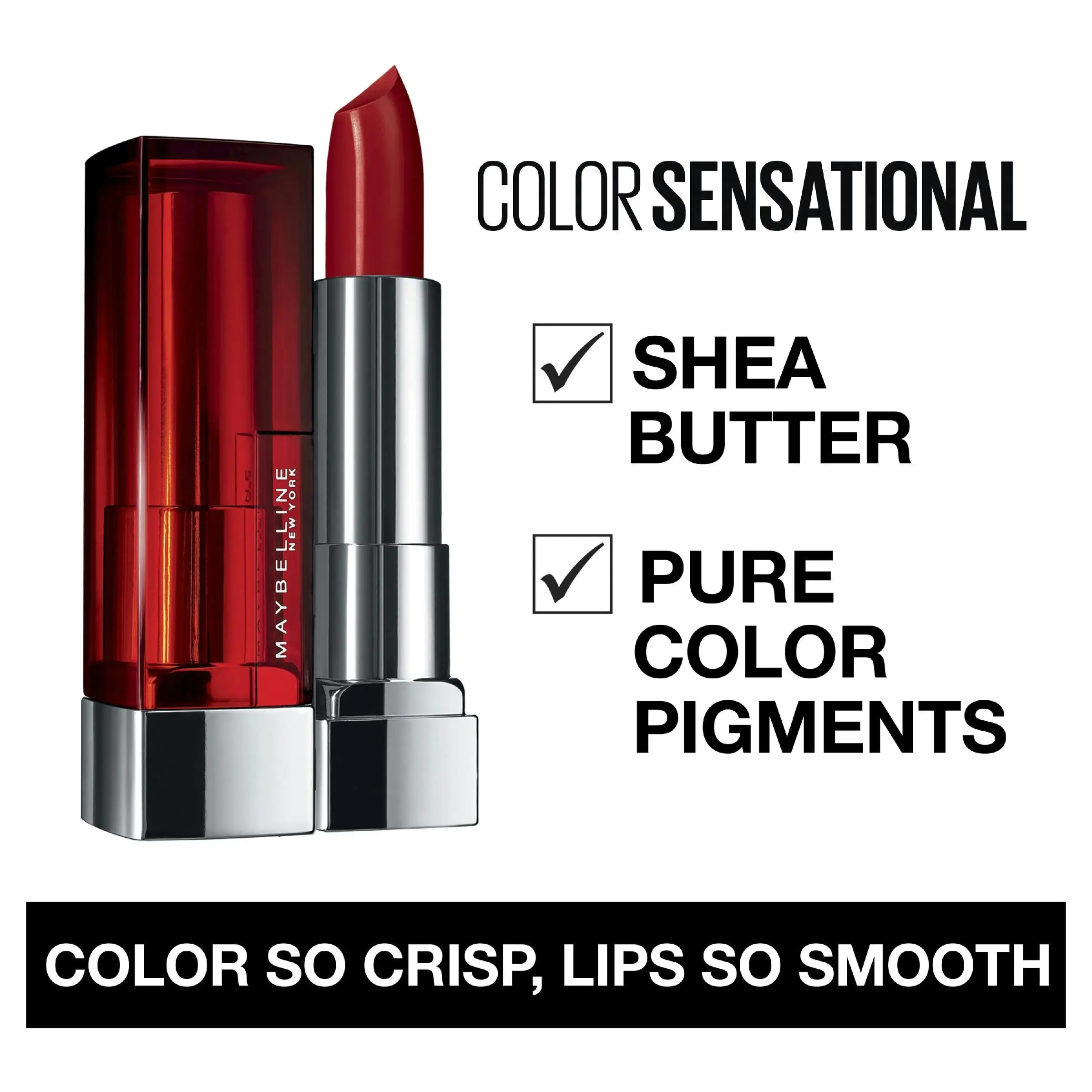 Maybelline Color Sensational Lipstick Cream 450 Romantic Rose