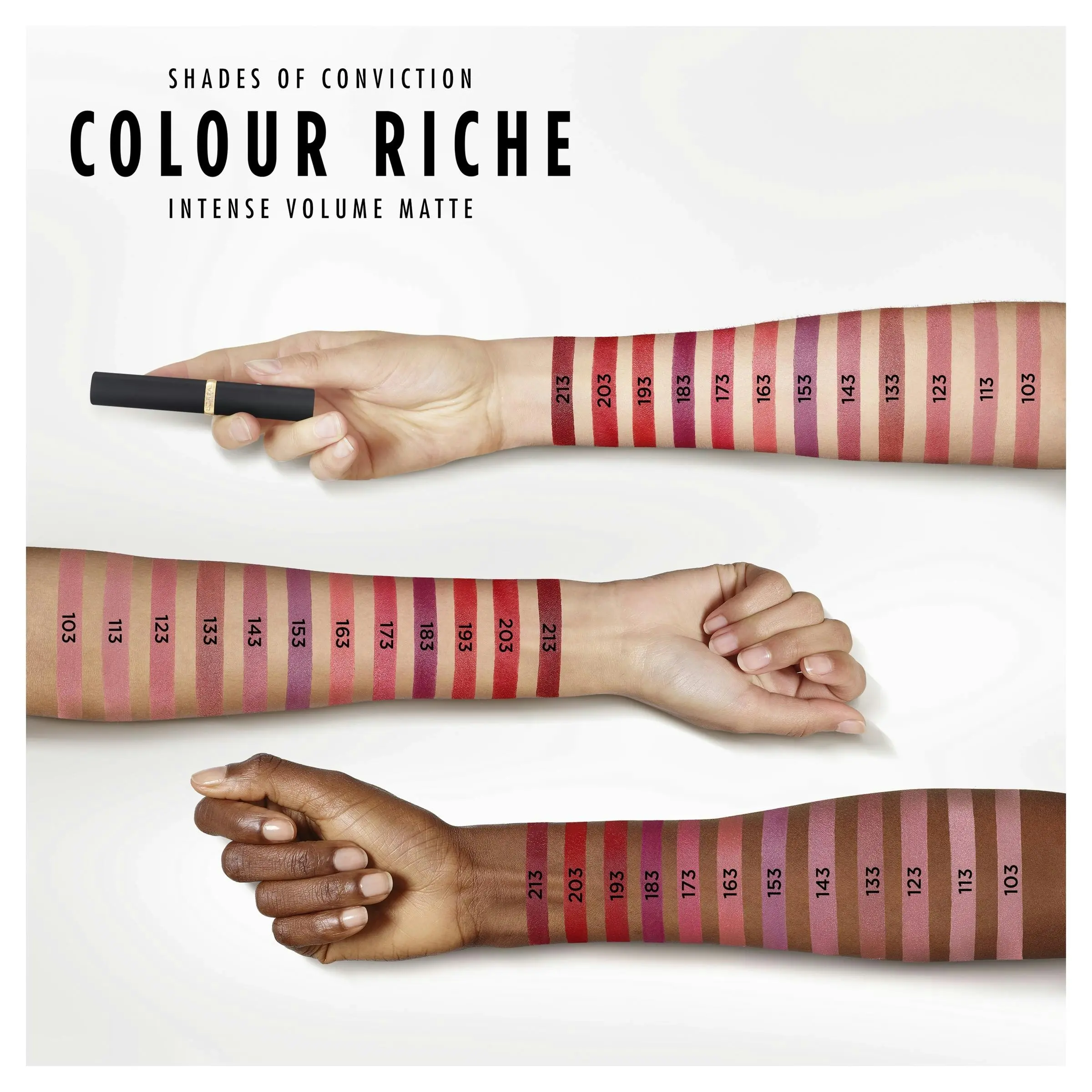 L'Oreal Colour Riche Intense Volume Matte Lipstick Nude Independant