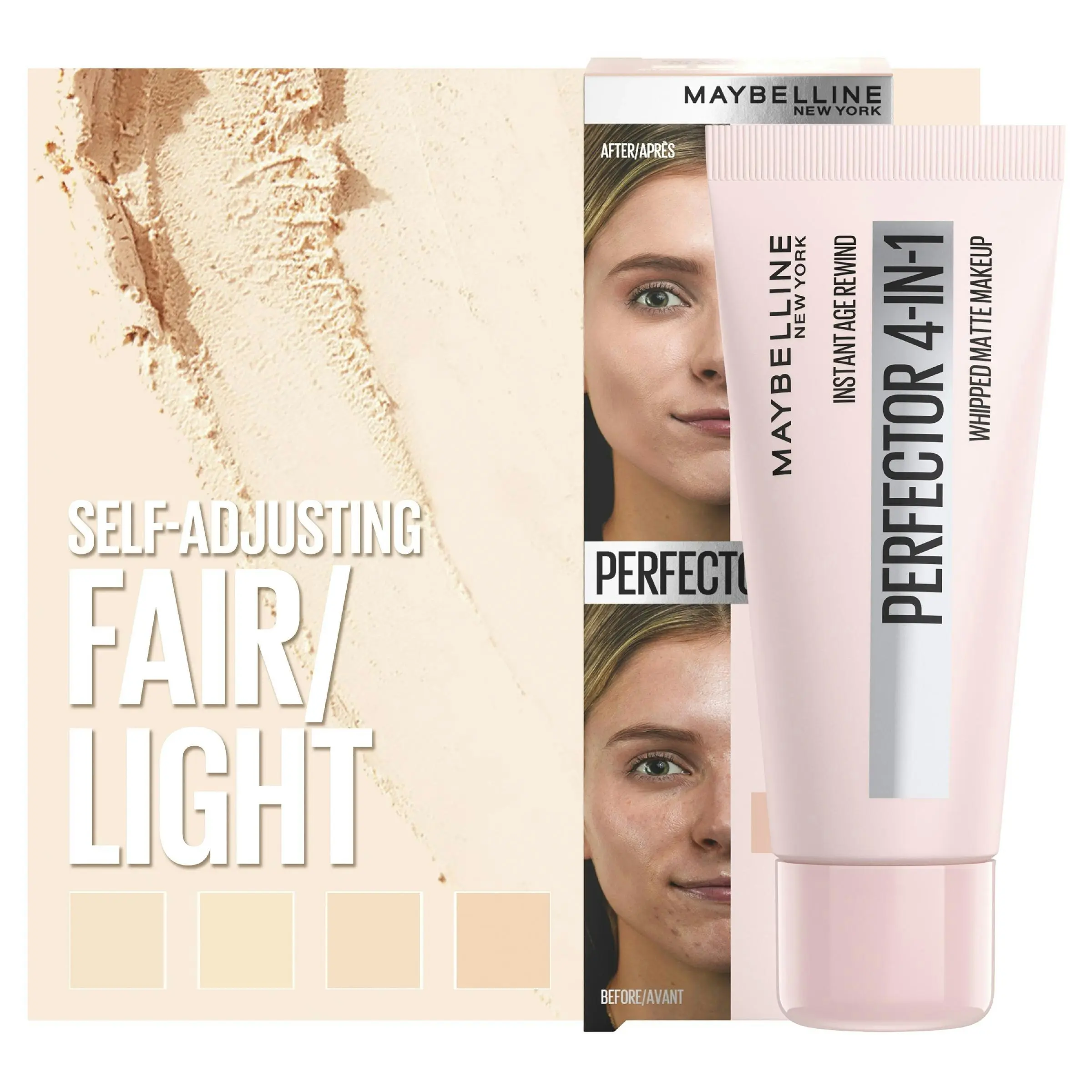 Maybelline Instant Anti Age Perfector 4 In 1 Matte Makeup Fair Light