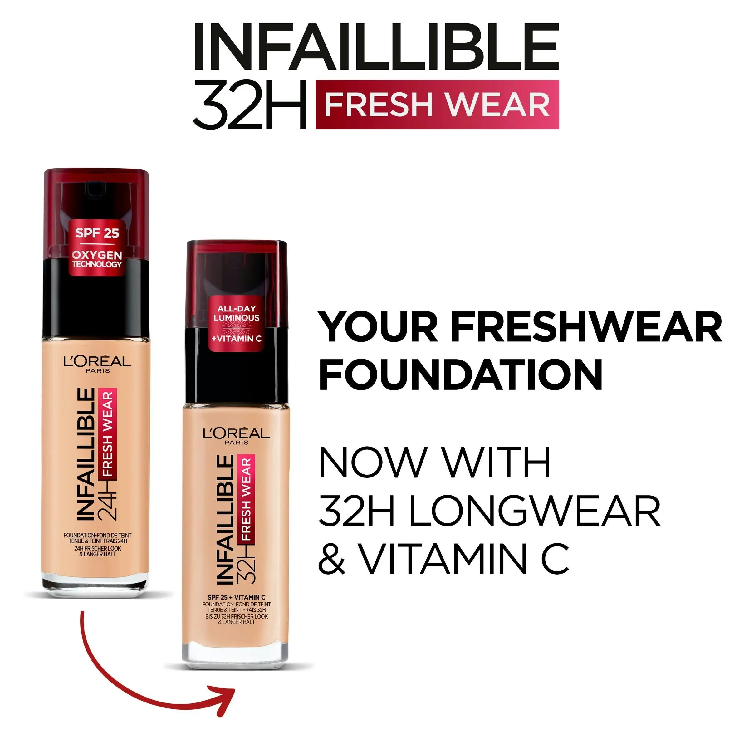 L'Oreal Infallible Freshwear Foundation 300 Amber