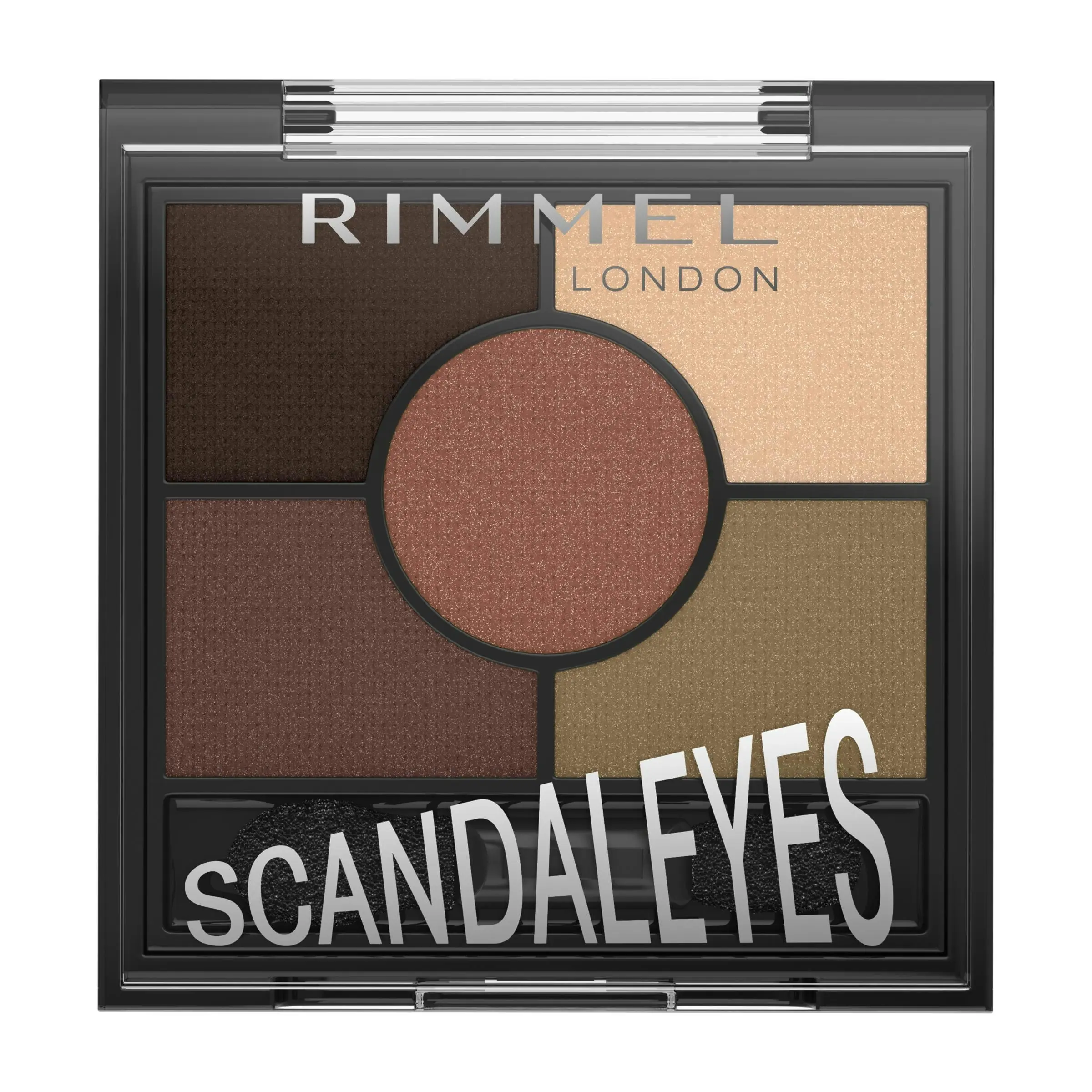 Rimmel Glam Eyes HD 5 Pan Eyeshadow Brixton Brown