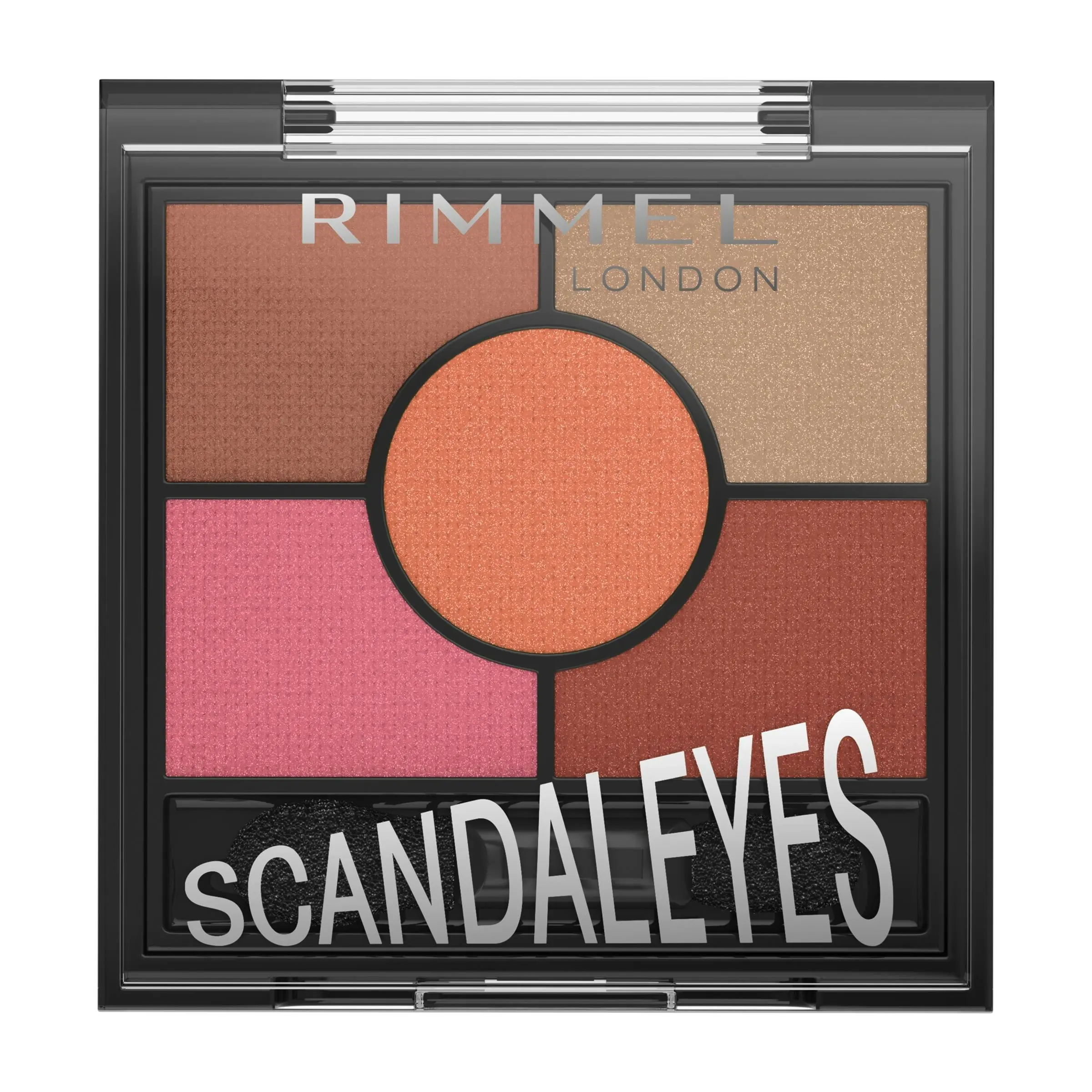 Rimmel Scandal'Eyes 5 Pan Eye Shadow 04 Burgundy Pink