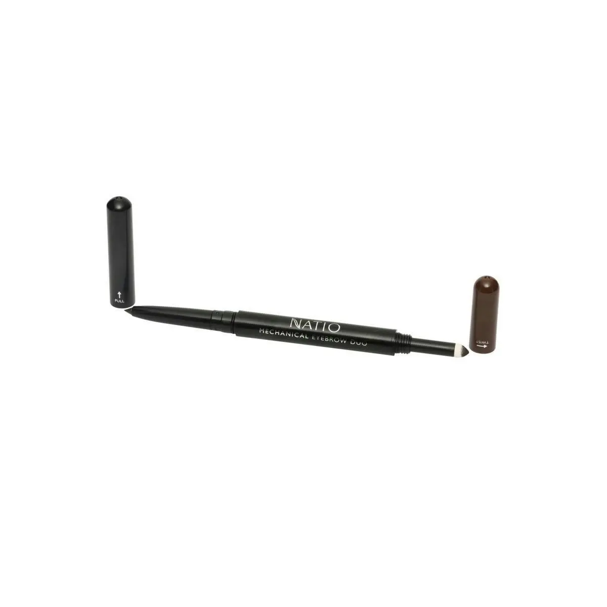 Natio Mechanical Eyebrow Duo Dark Brown