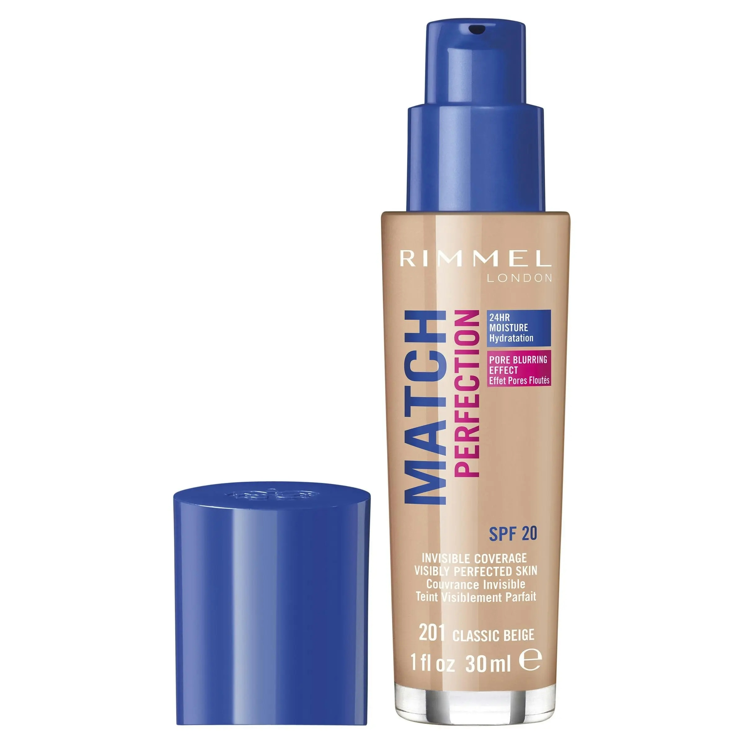 Rimmel Match Perfection Foundation 201 Classic Beige