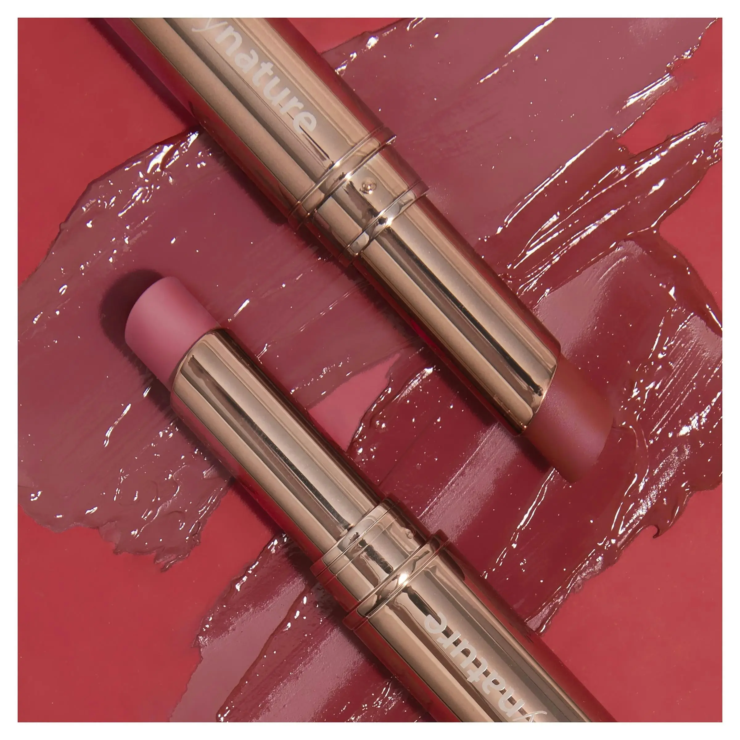 Nude by Nature Creamy Matte Lipstick 03 Rose Quartz