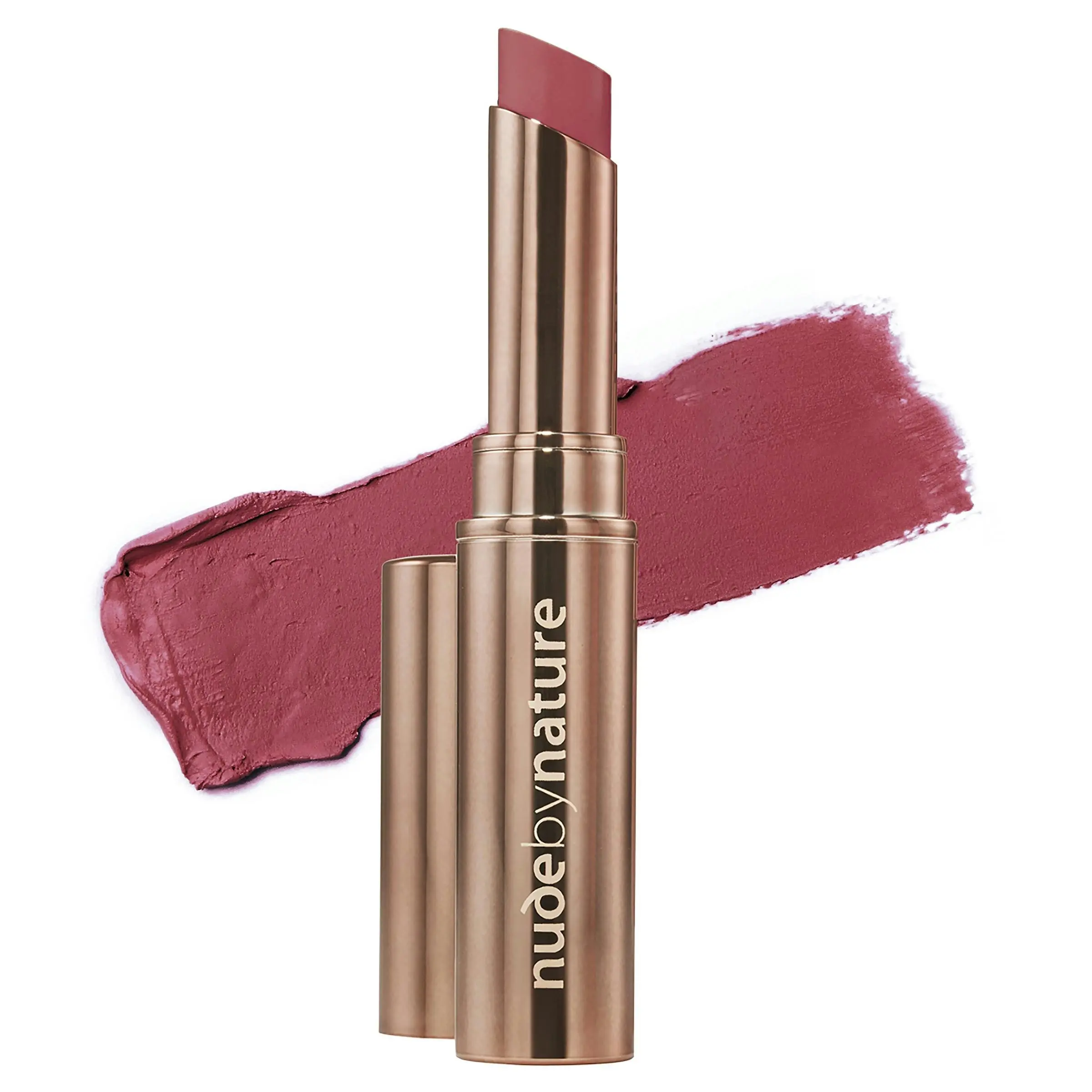 Nude by Nature Creamy Matte Lipstick 07 Red Blossom