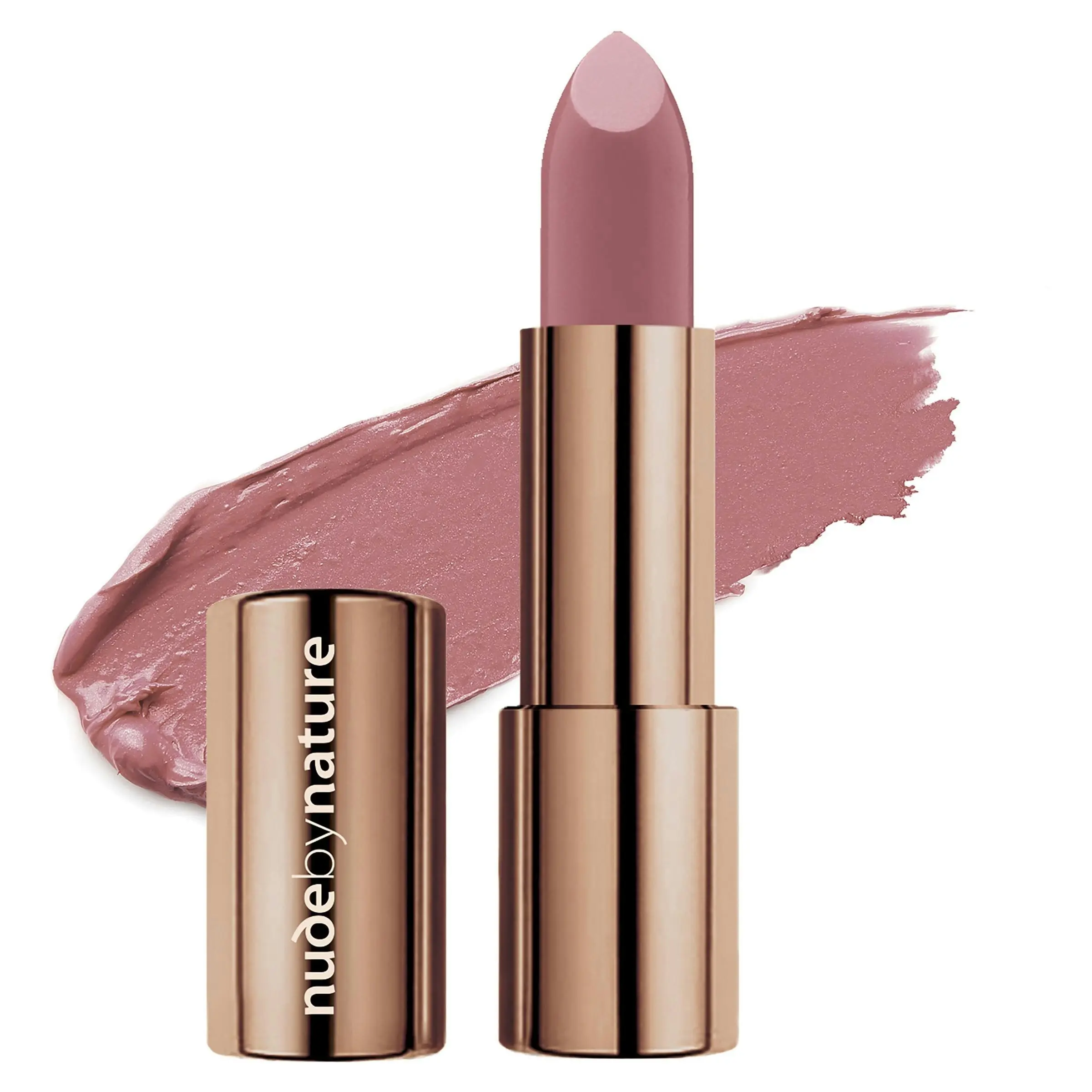 Nude by Nature Moisture Shine Lipstick 03 Dusty Rose 4G