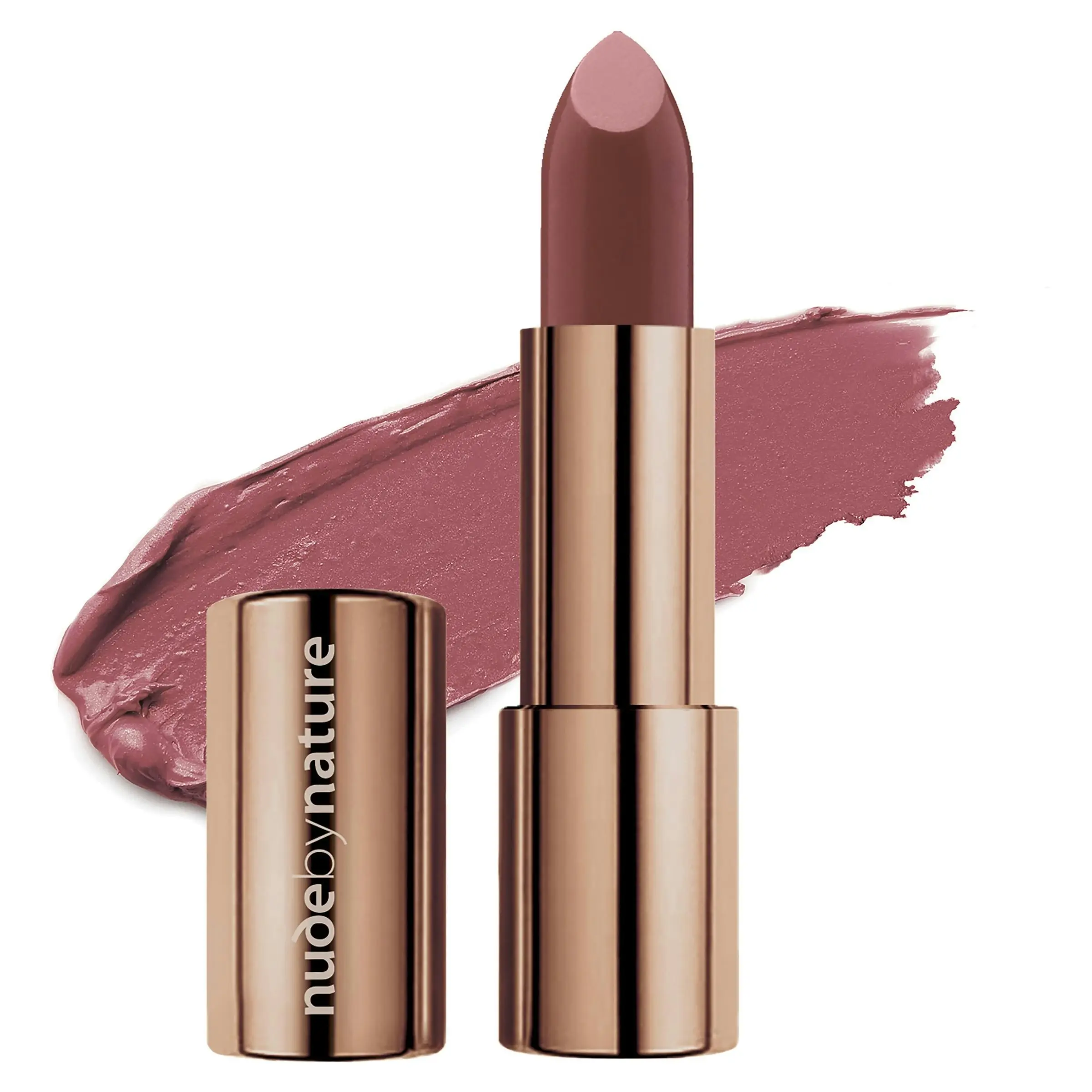 Nude by Nature Moisture Shine Lipstick 06 Dusky Nude 4G