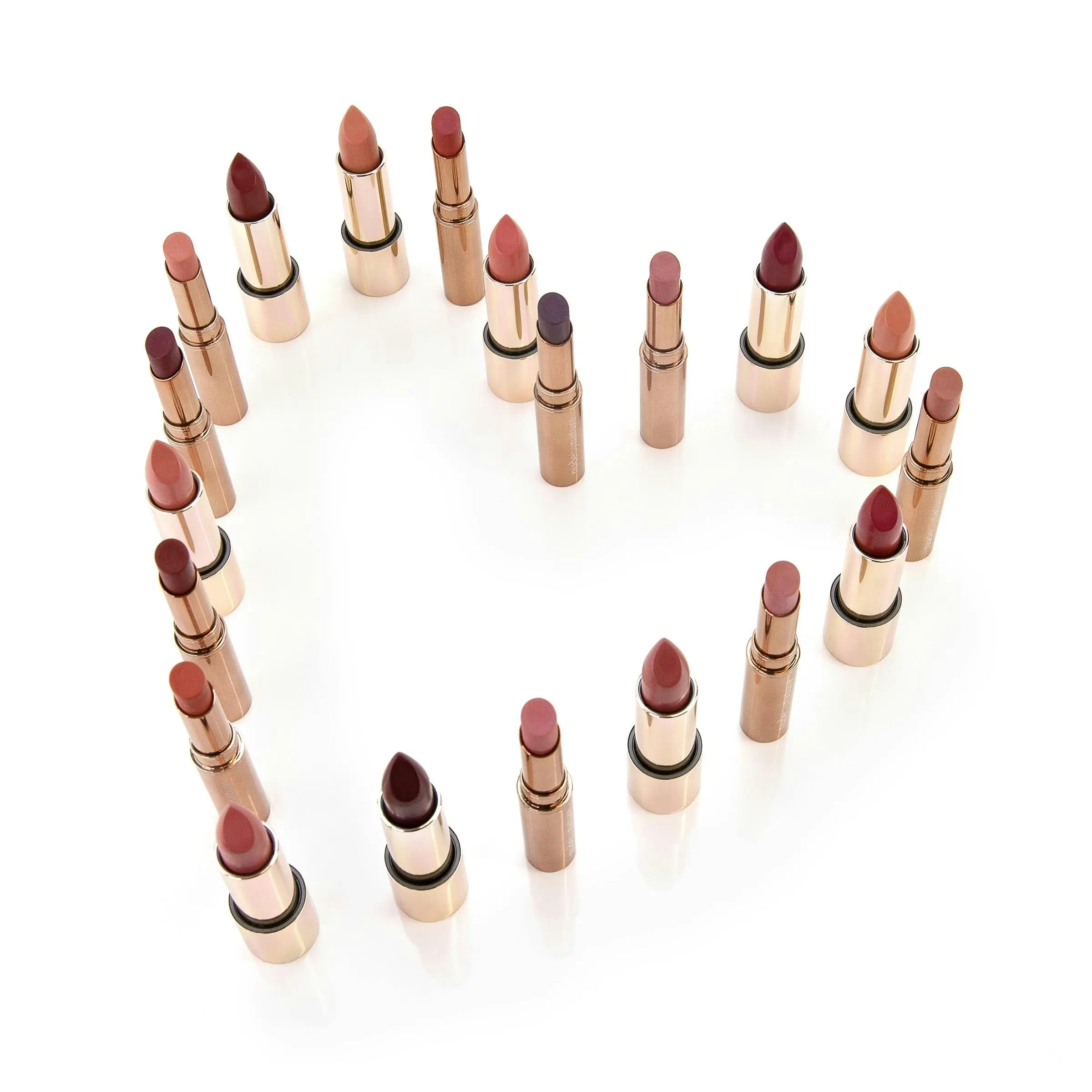 Nude by Nature Moisture Shine Lipstick 07 Deep Plum 4G