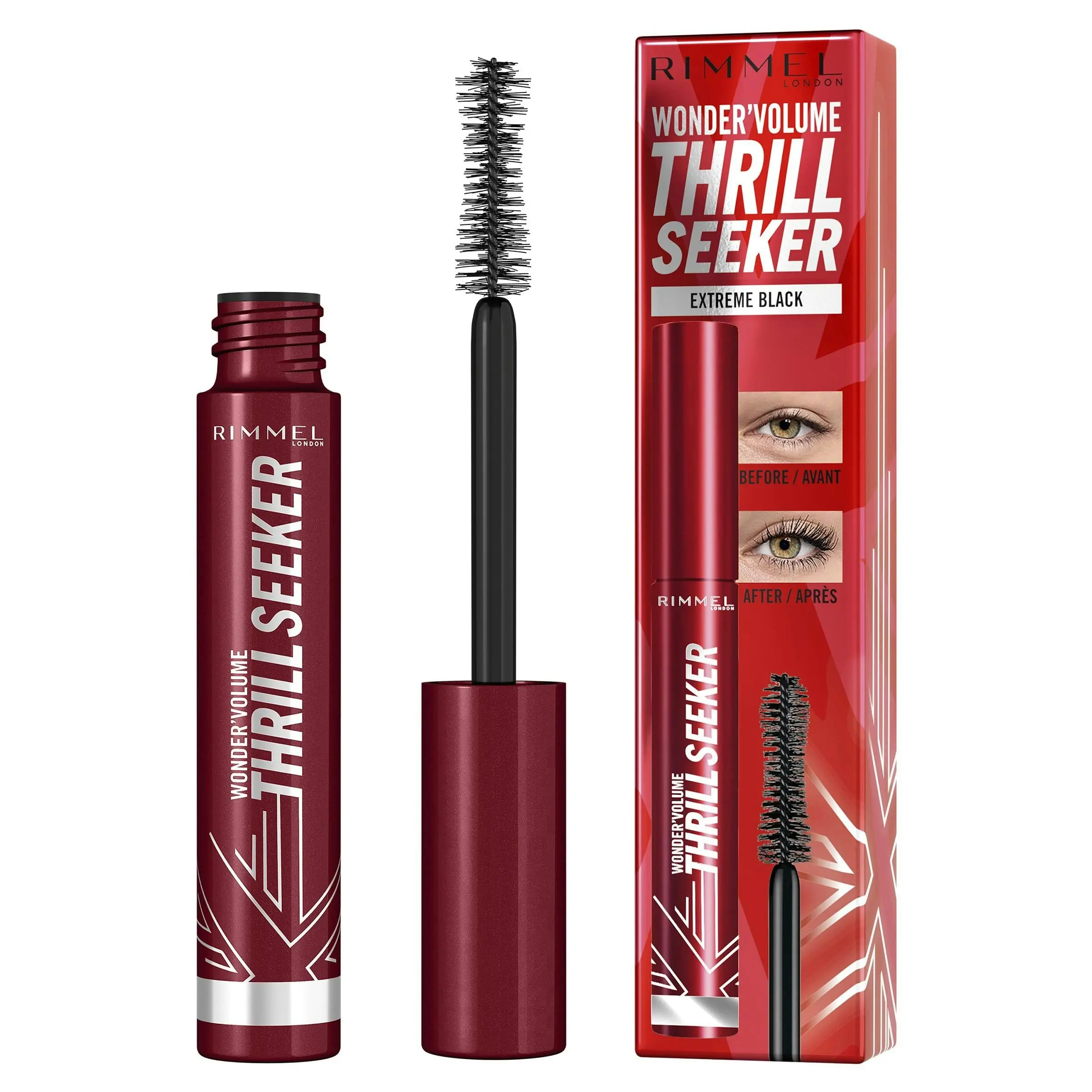 Rimmel Wonder Volume Thrill Seeker Mascara Extreme Black