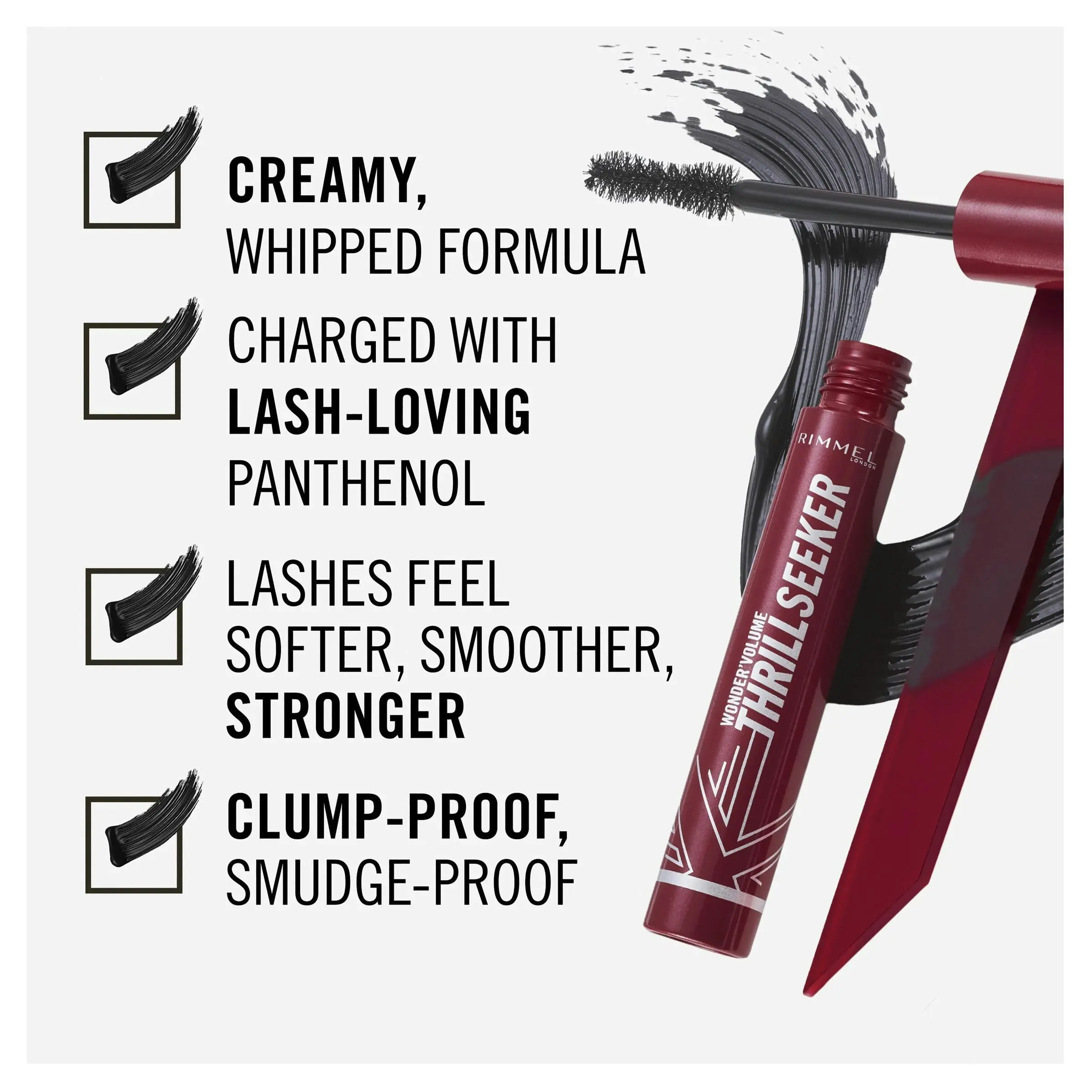 Rimmel Wonder Volume Thrill Seeker Mascara Extreme Black