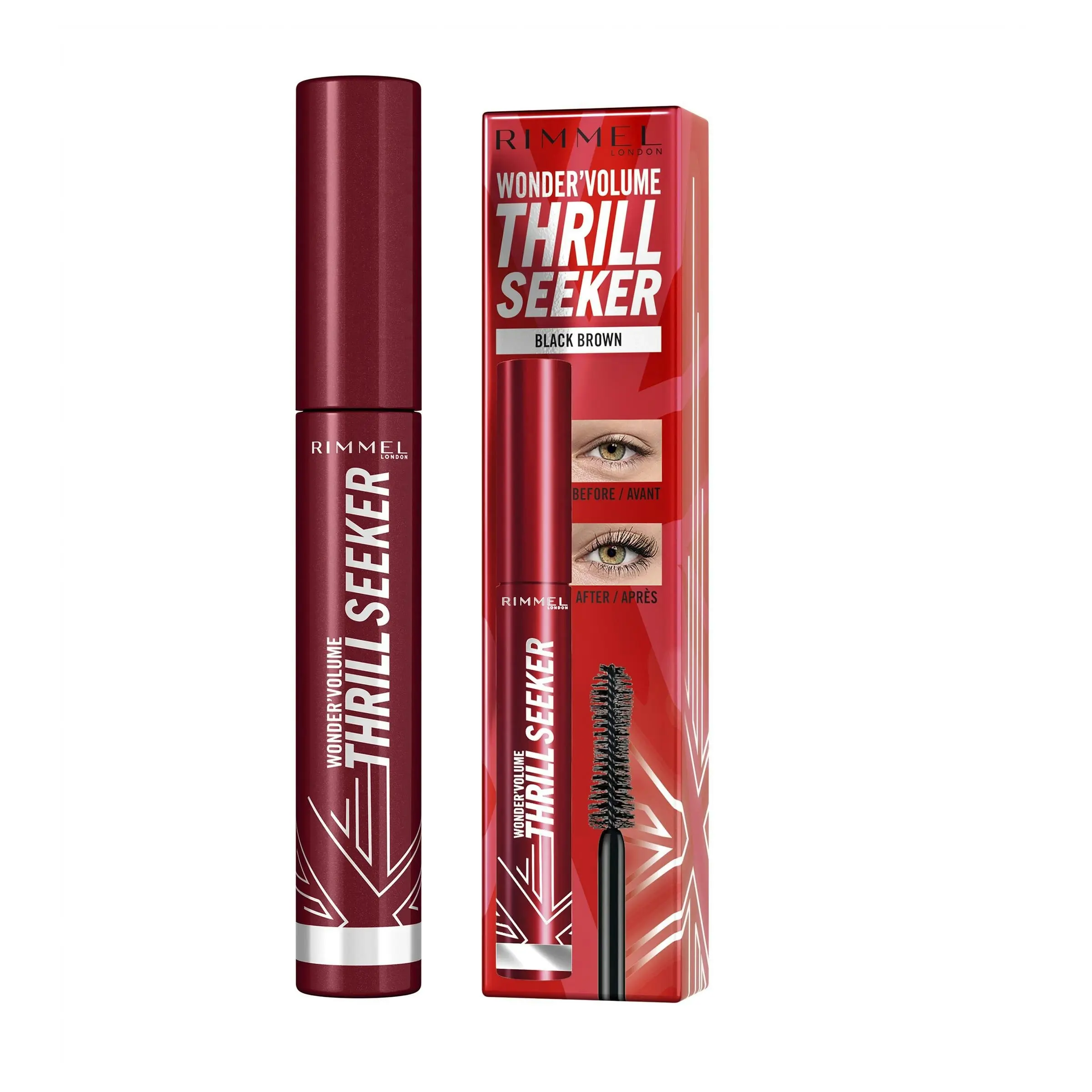 Rimmel Wonder Volume Thrill Seeker Mascara Black Brown