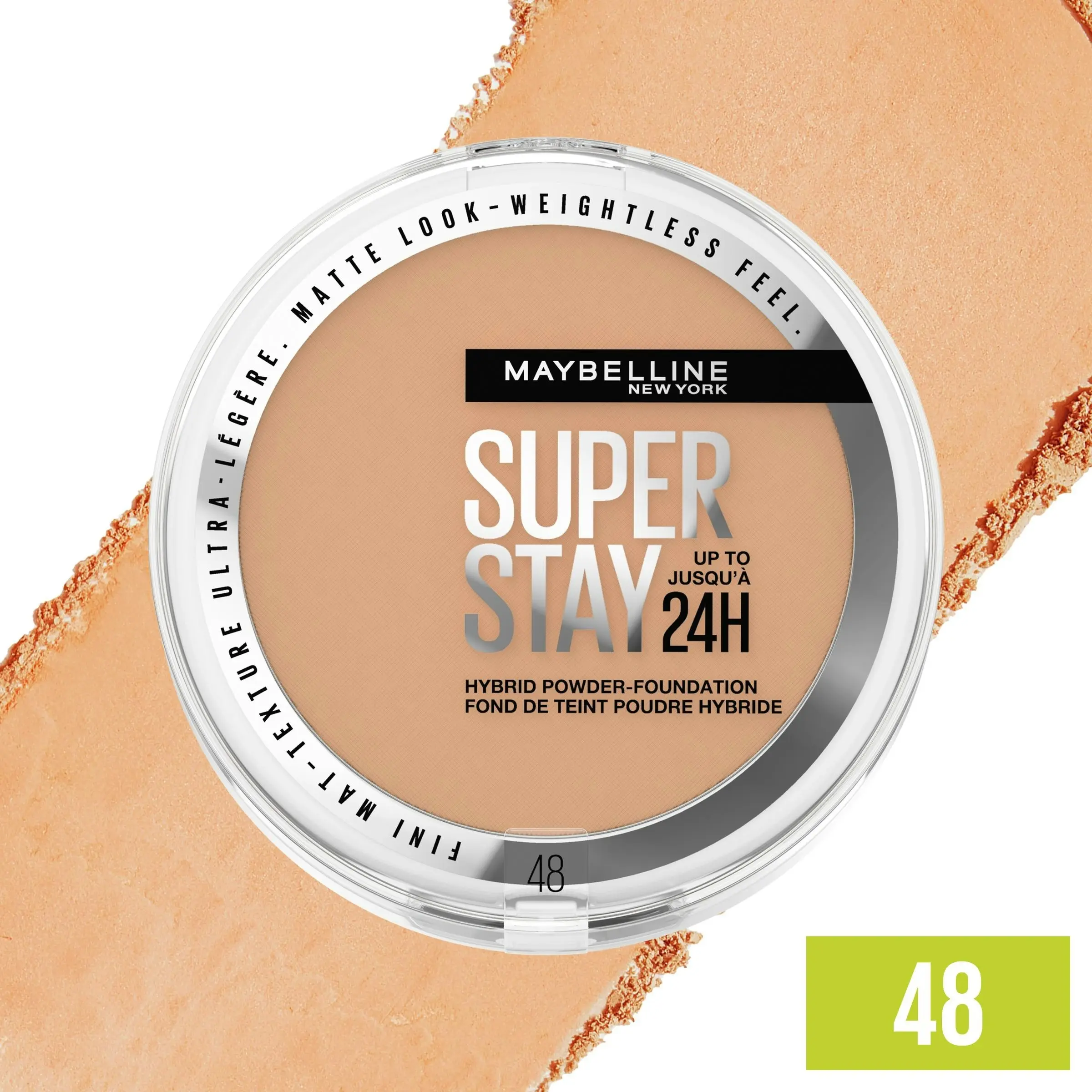 Maybelline Superstay 24H Hybrid Powder Foundation 48 Sun Beige