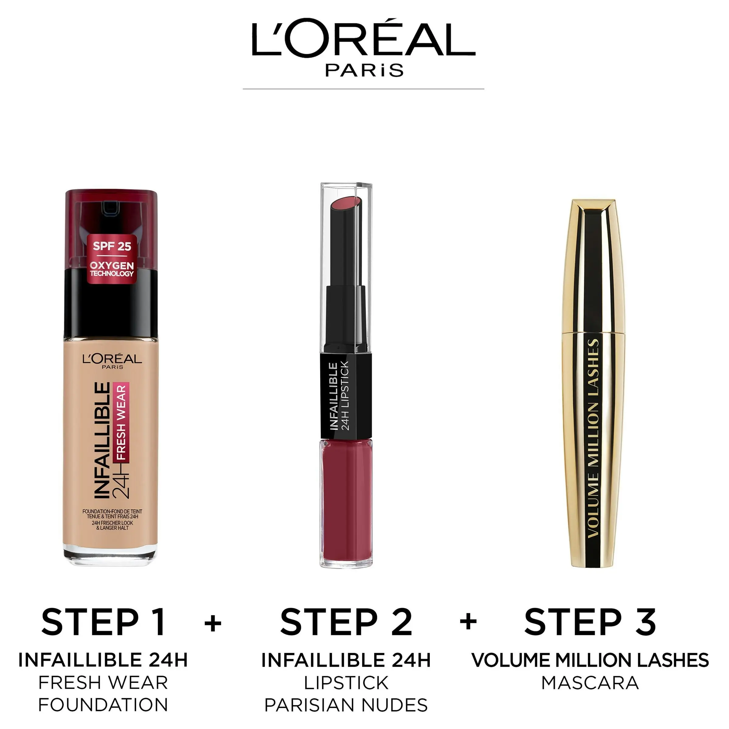 L'Oreal Infallible 2 Step Lip 801 Toujours Toffee