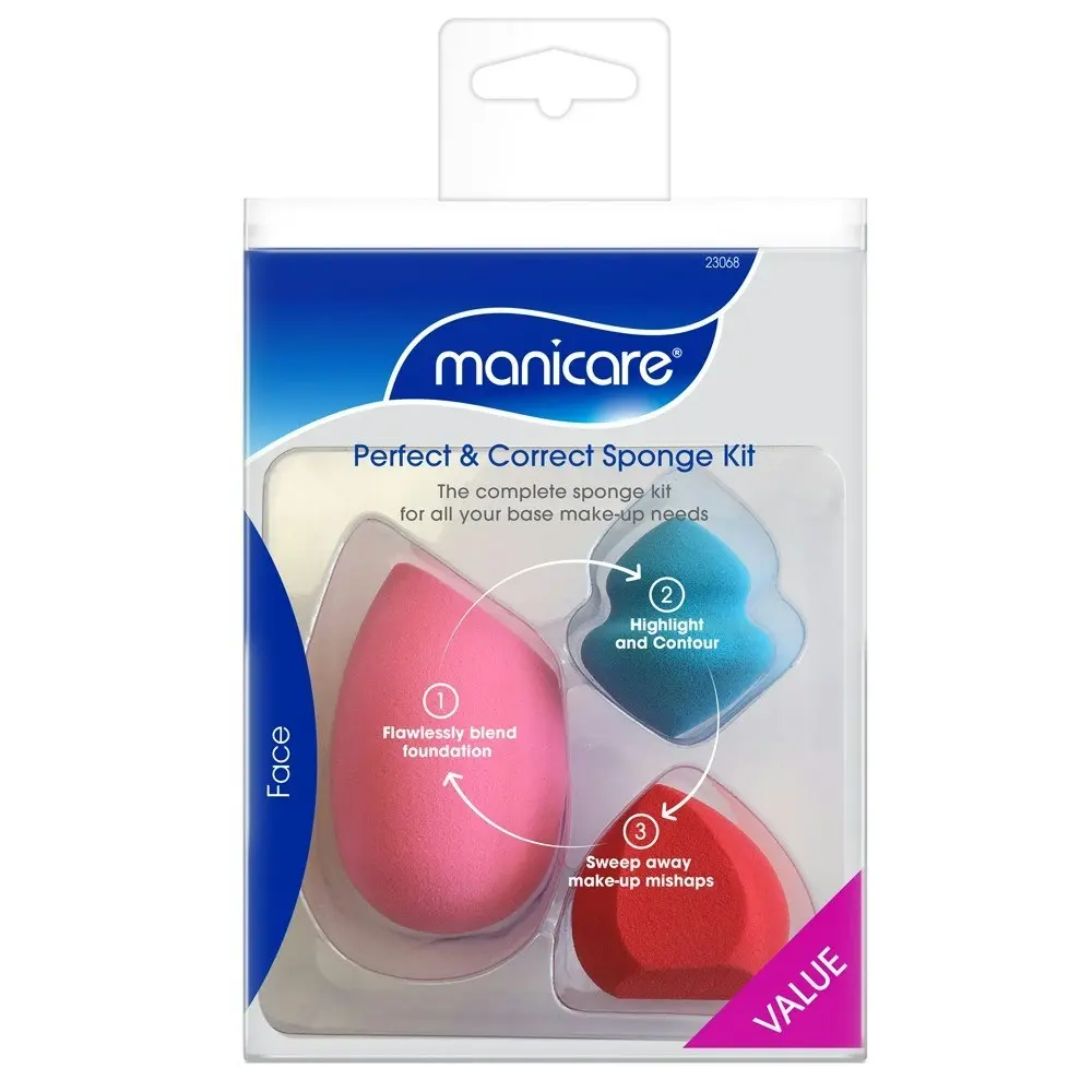 Manicare Perfect & Correct Sponge Kit Box