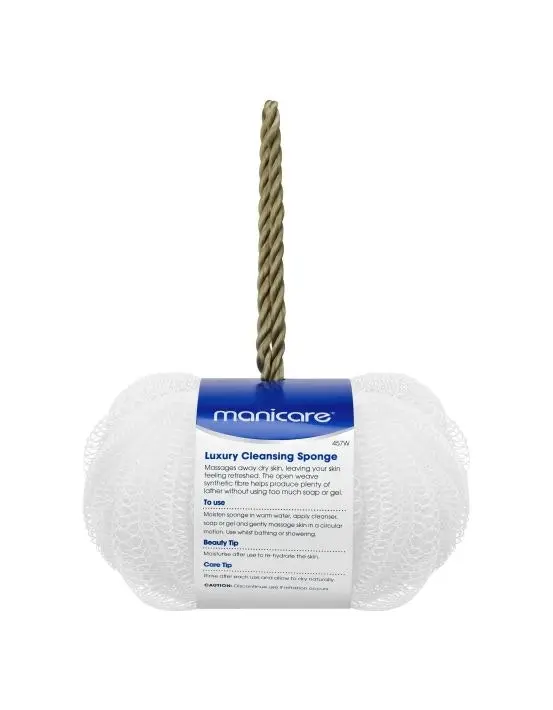 Manicare White Luxury Cleansing Sponge